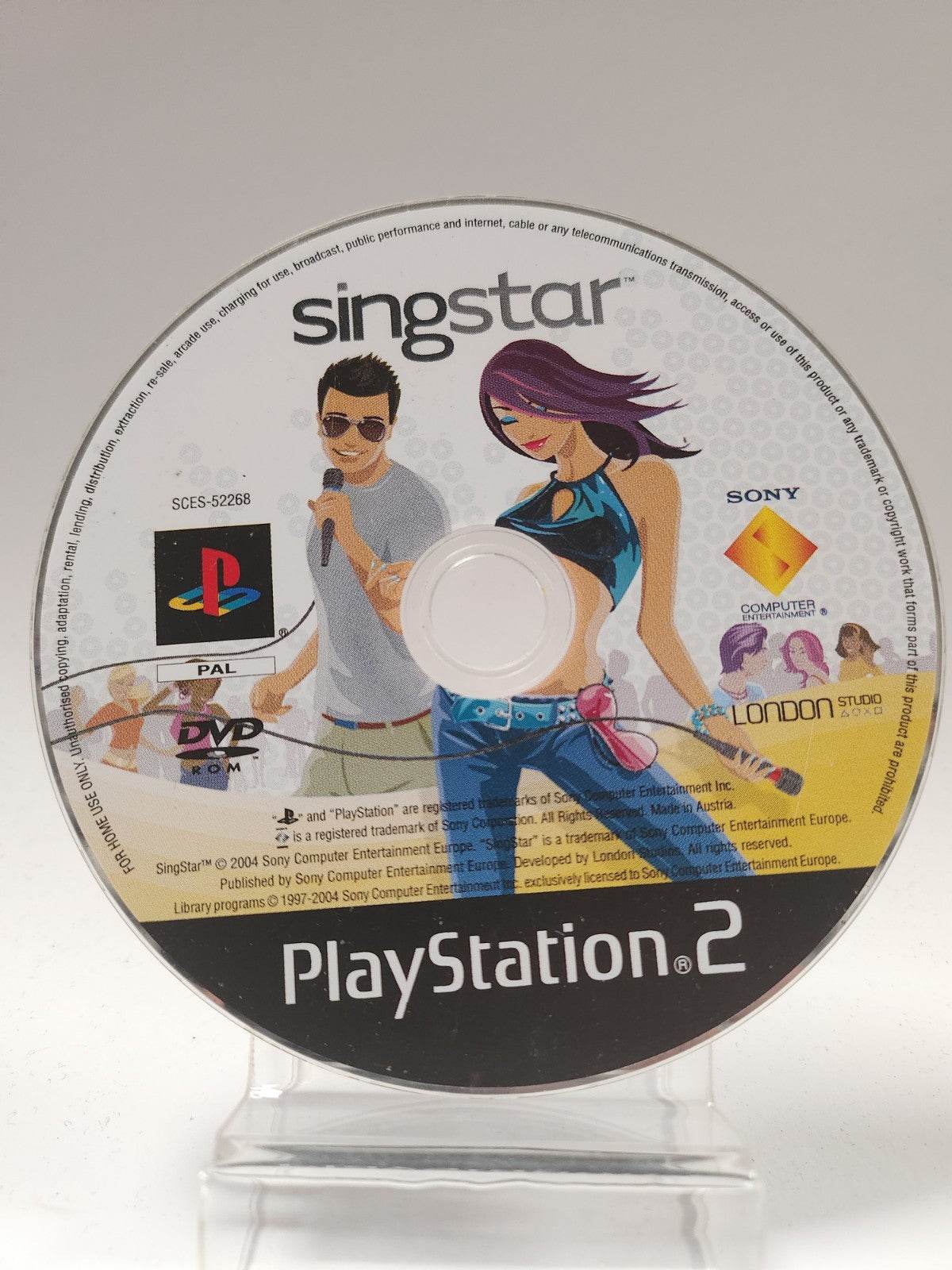 Singstar (Disc only) Playstation 2 - Feniks Gameshop