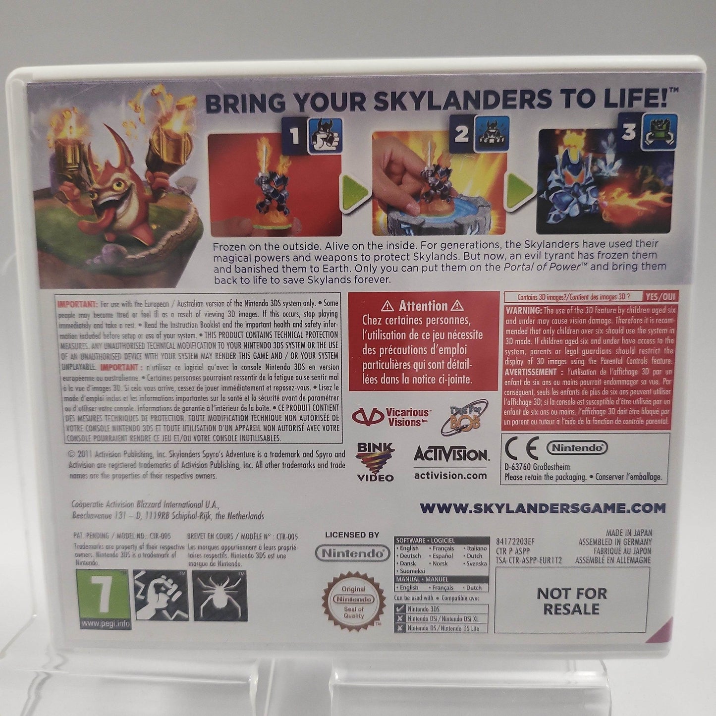 Skylanders Spyroβs Adventure Nintendo 3DS - Feniks Gameshop