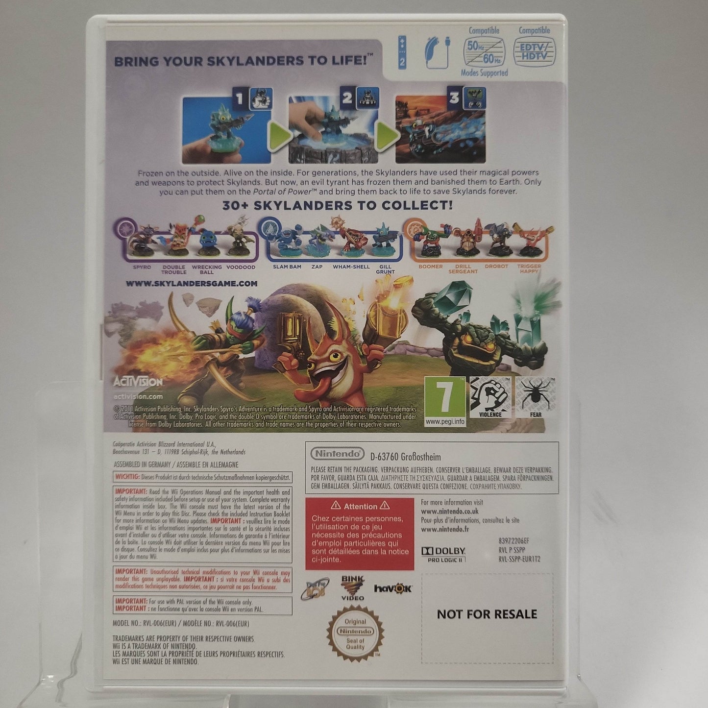 Skylanders Spyro's Adventure Nintendo Wii - Feniks Gameshop