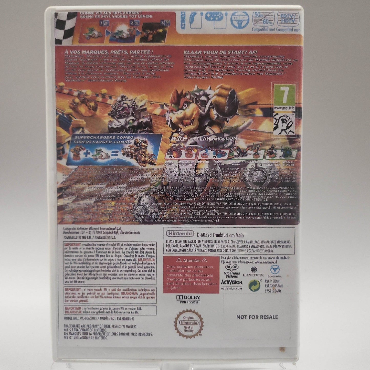 Skylanders Super Chargers (Copy Cover) Nintendo Wii - Feniks Gameshop