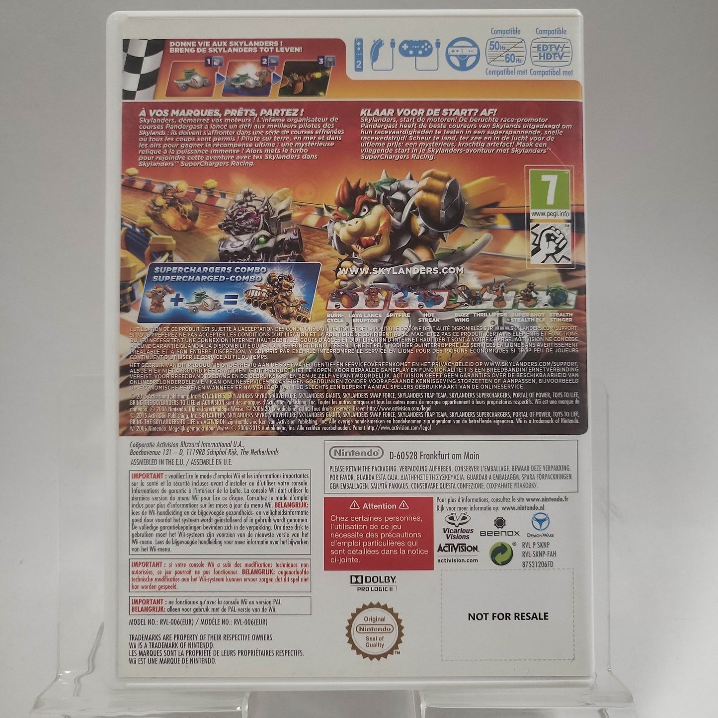 Skylanders Super Chargers Racing (game only) Nintendo Wii - Feniks Gameshop