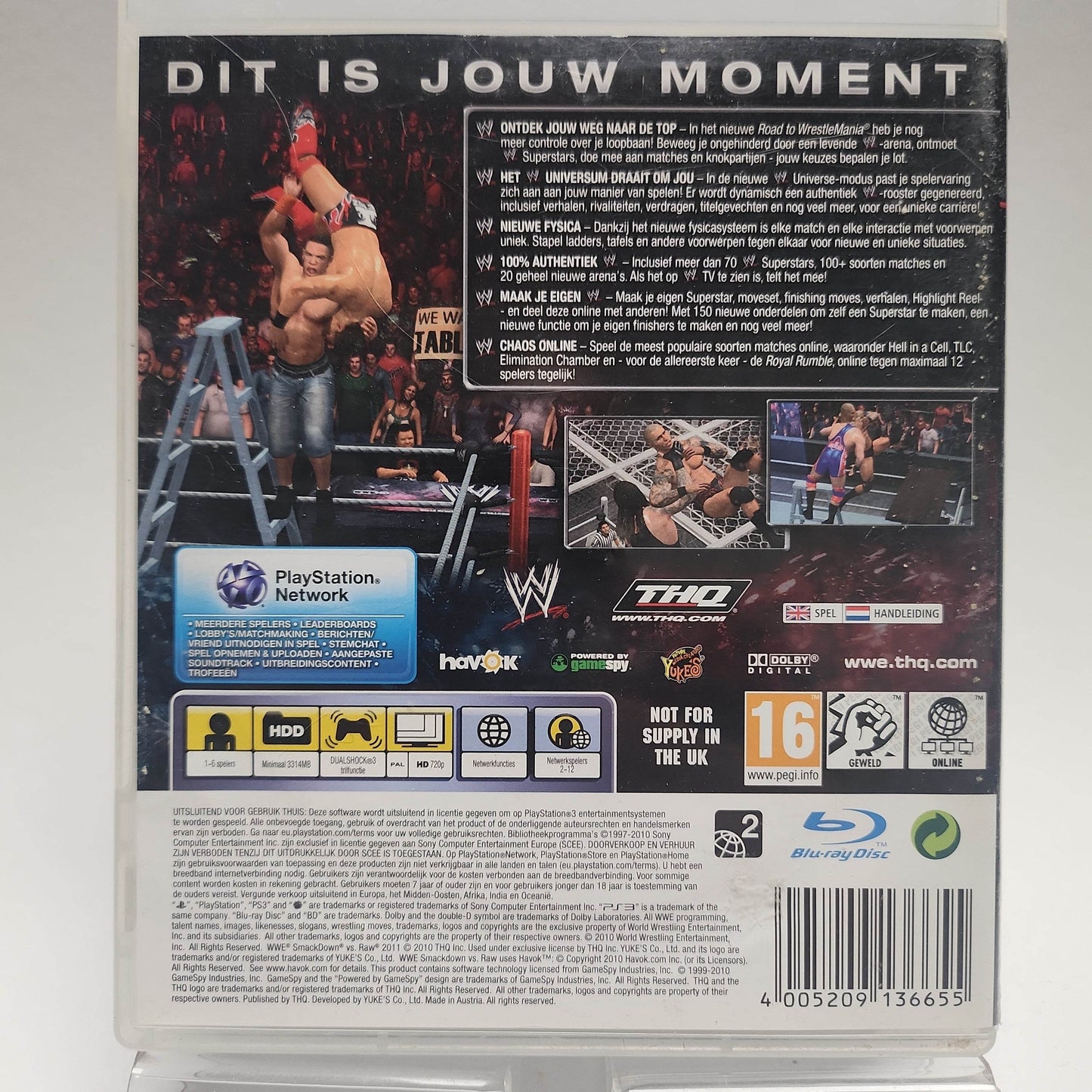 Smackdown vs Raw 2011 Playstation 3 - Feniks Gameshop