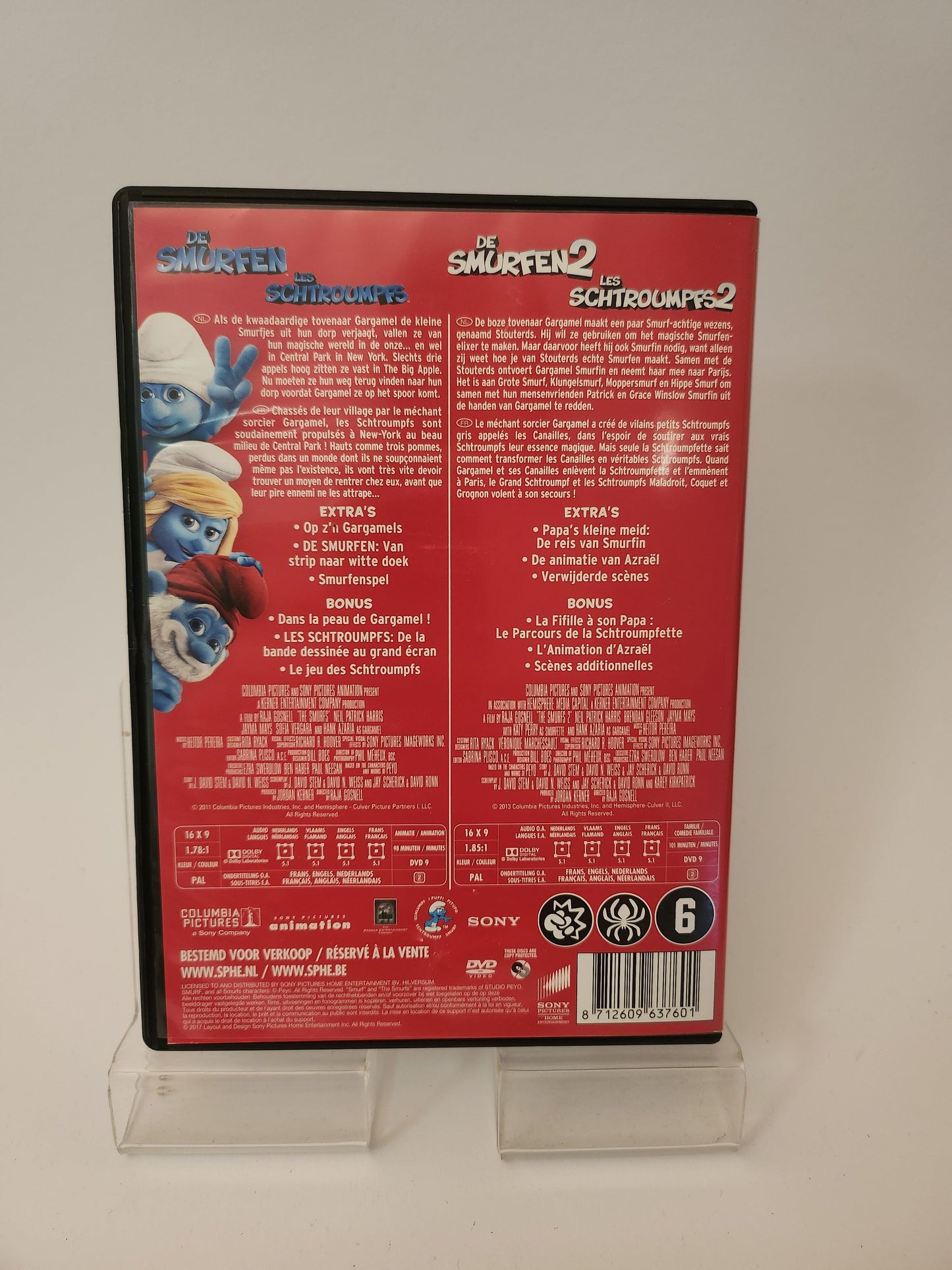 Smurfen & Smurfen 2 DVD 2-Pack - Dvd kids