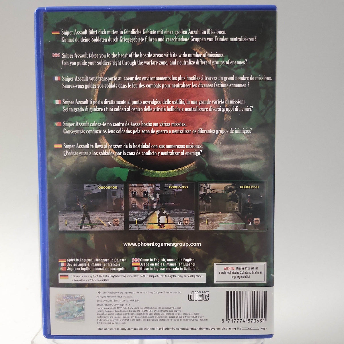 Sniper Assault Playstation 2 - Feniks Gameshop