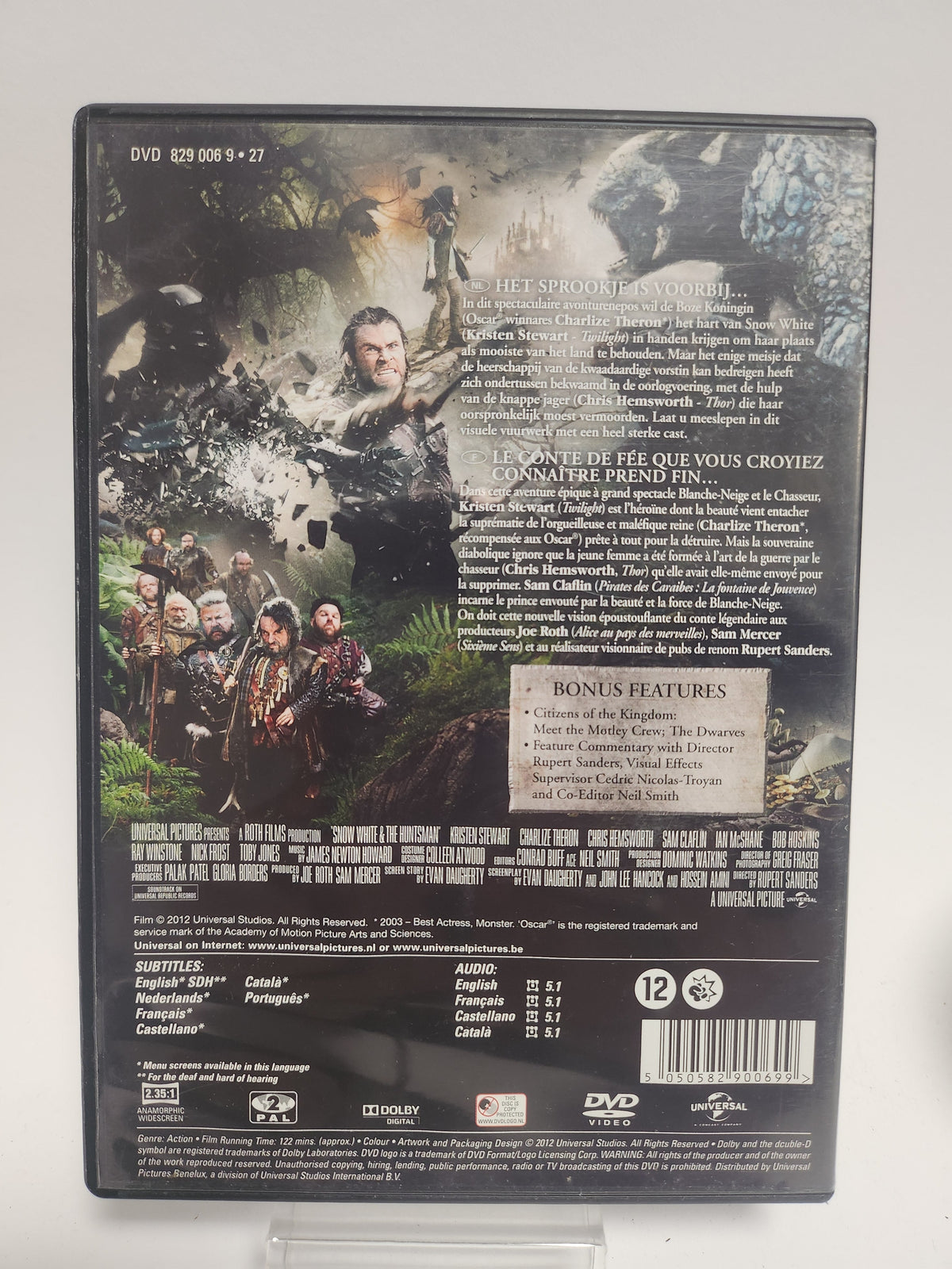 Snow White & the Huntsman Dvd - Dvd Volwassenen