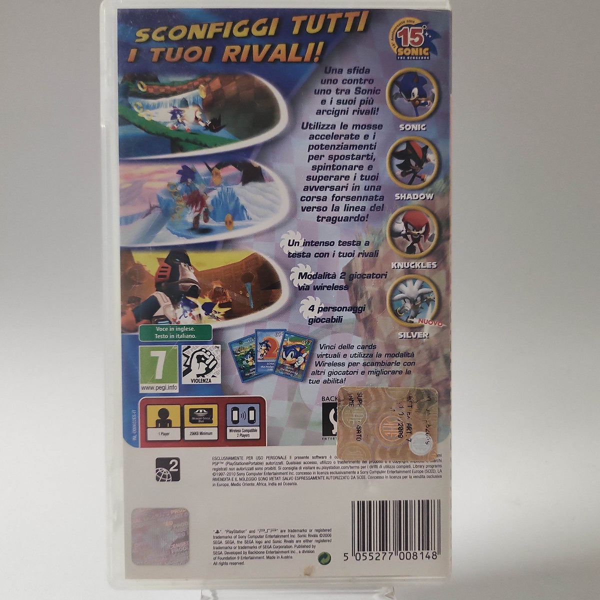 Sonic Rivals Essentials Playstation Portable - Feniks Gameshop