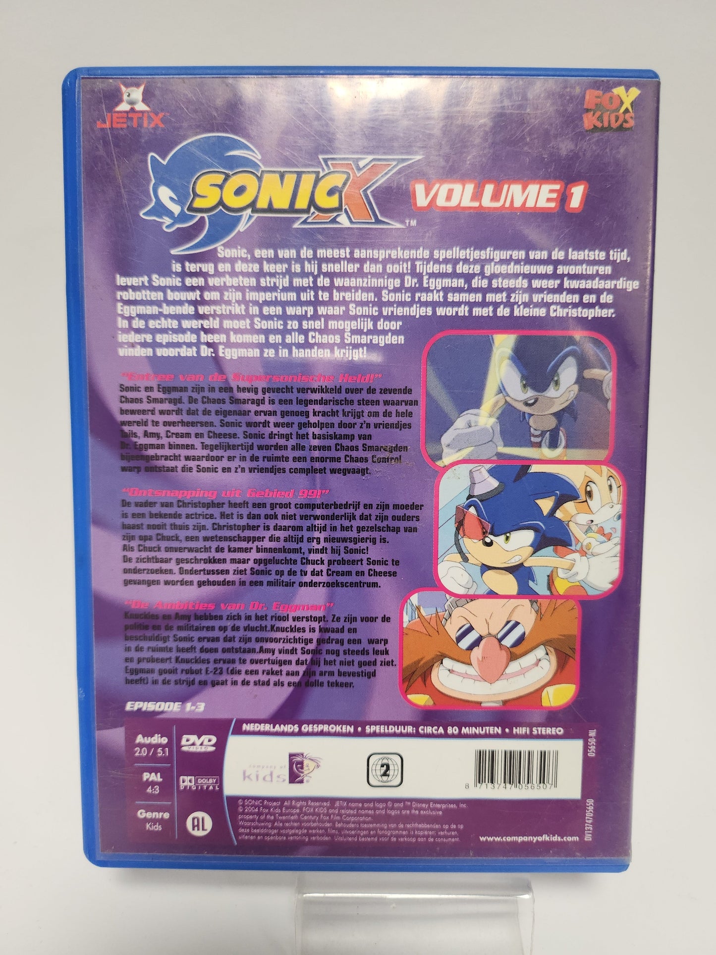 Sonic X Volume 1 DVD Kids - Dvd kids