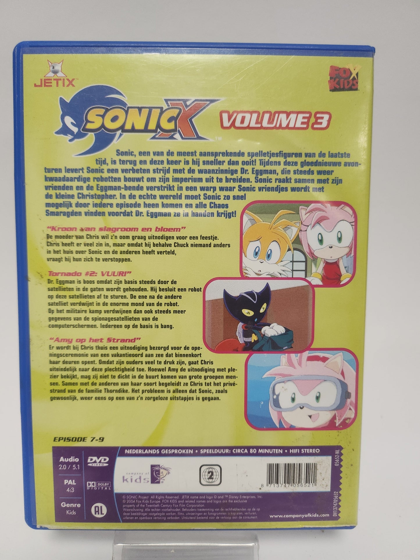 Sonic X Volume 3 DVD Kids - Dvd kids