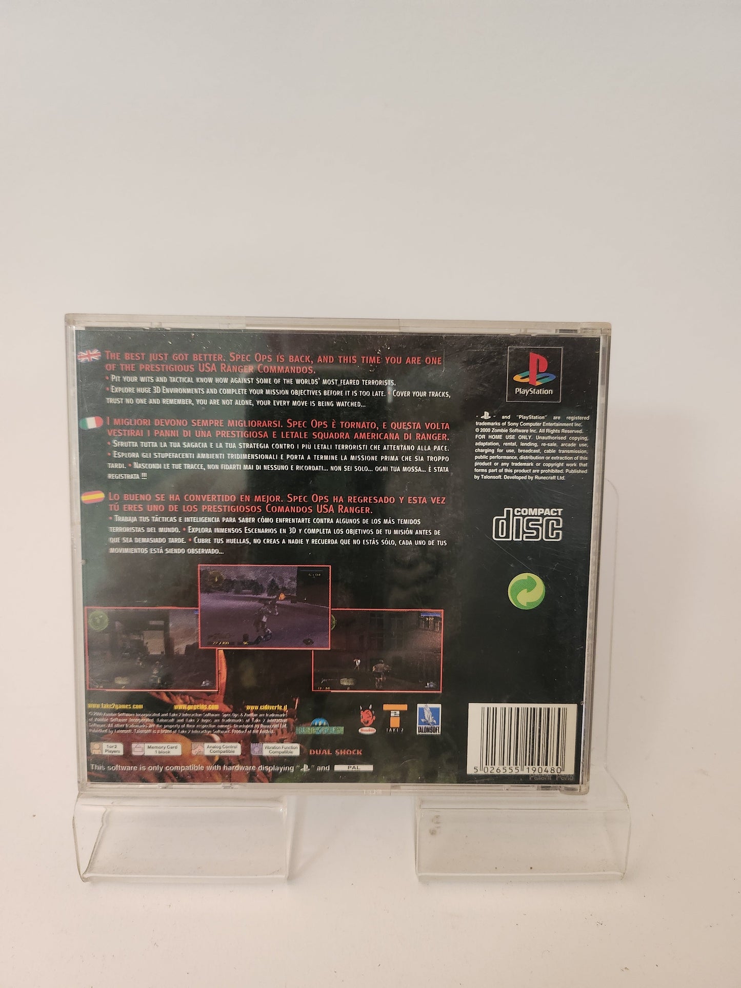 Spec Ops: Ranger Elite Playstation 1 - Playstation 1 Games