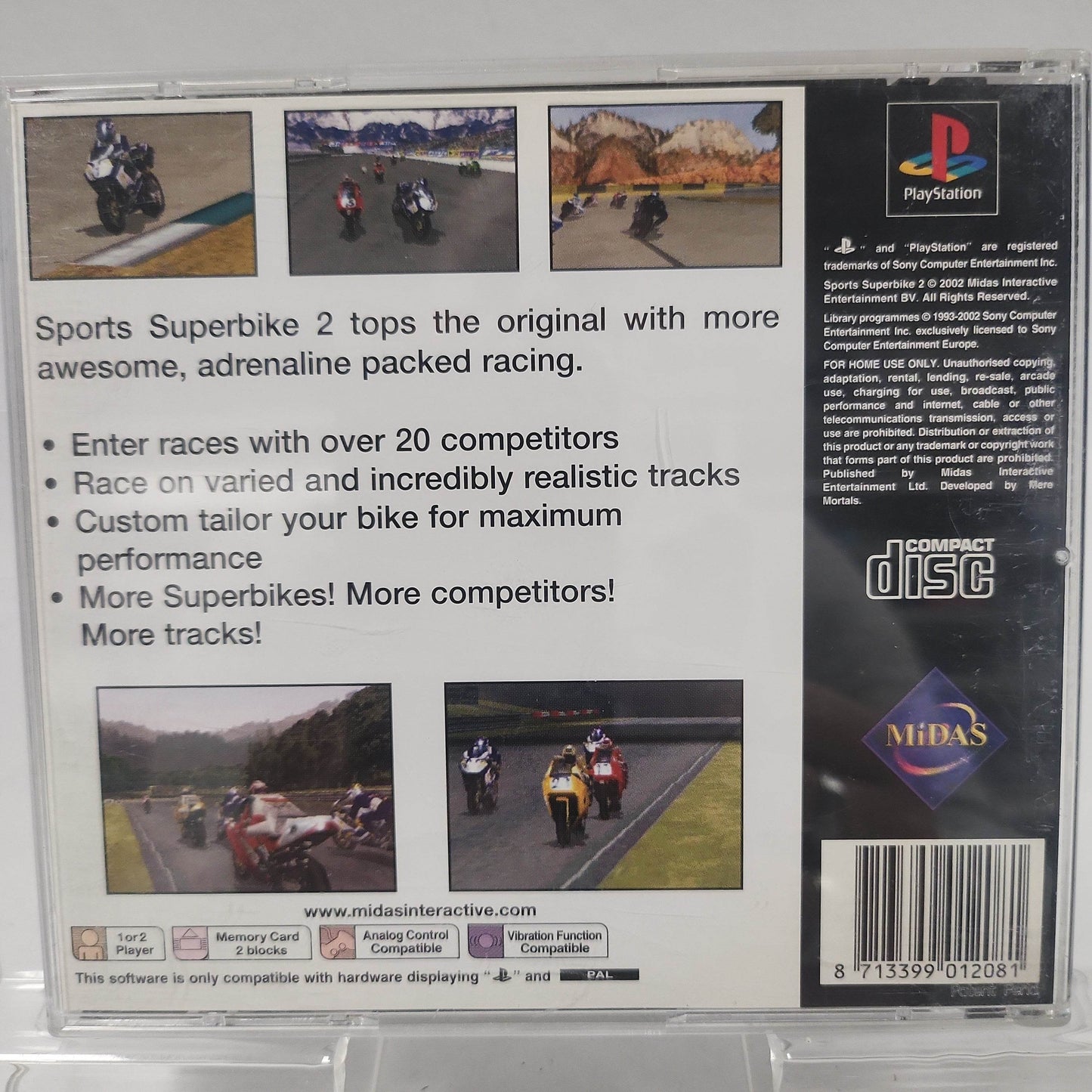 Sports Superbike 2 Playstation 1 - Feniks Gameshop