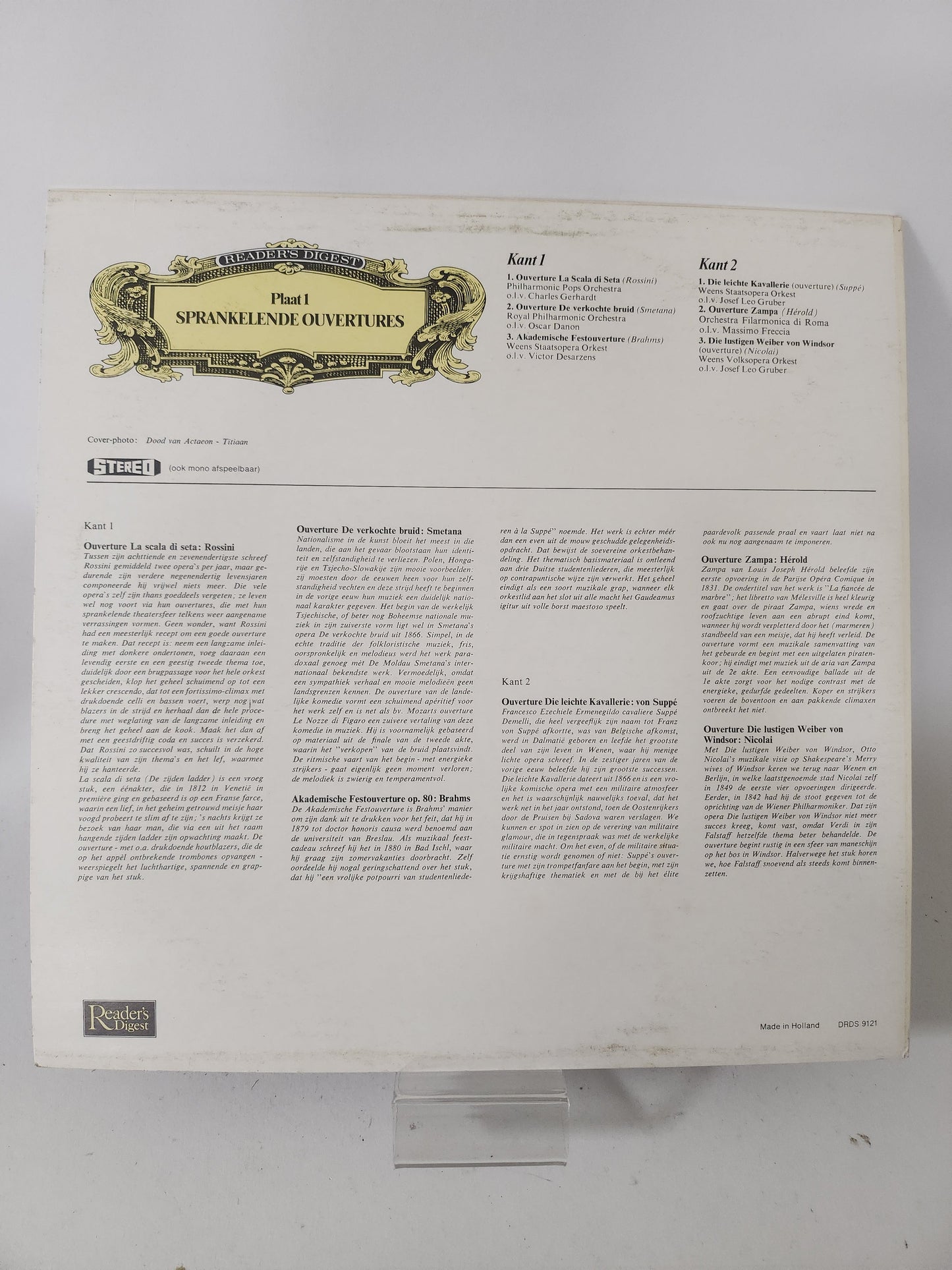 Sprankelende Ouvertures: Plaat 1 LP Vinyl - Lp Vinyl