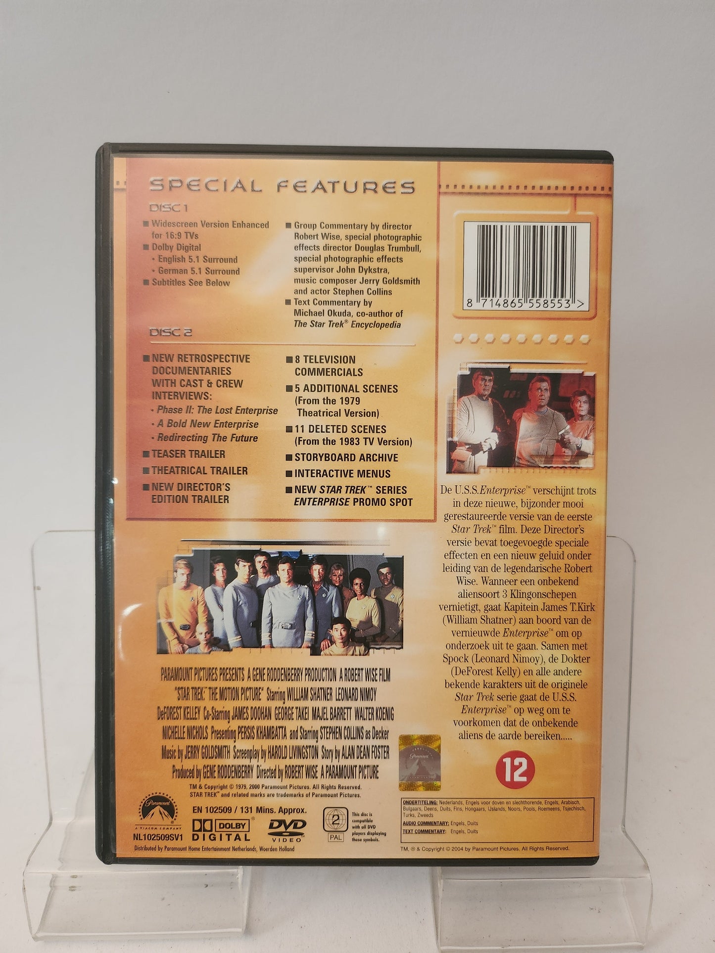 Star Trek the Motion Picture ’the Director’s Cut’ Dvd - Dvd Volwassenen