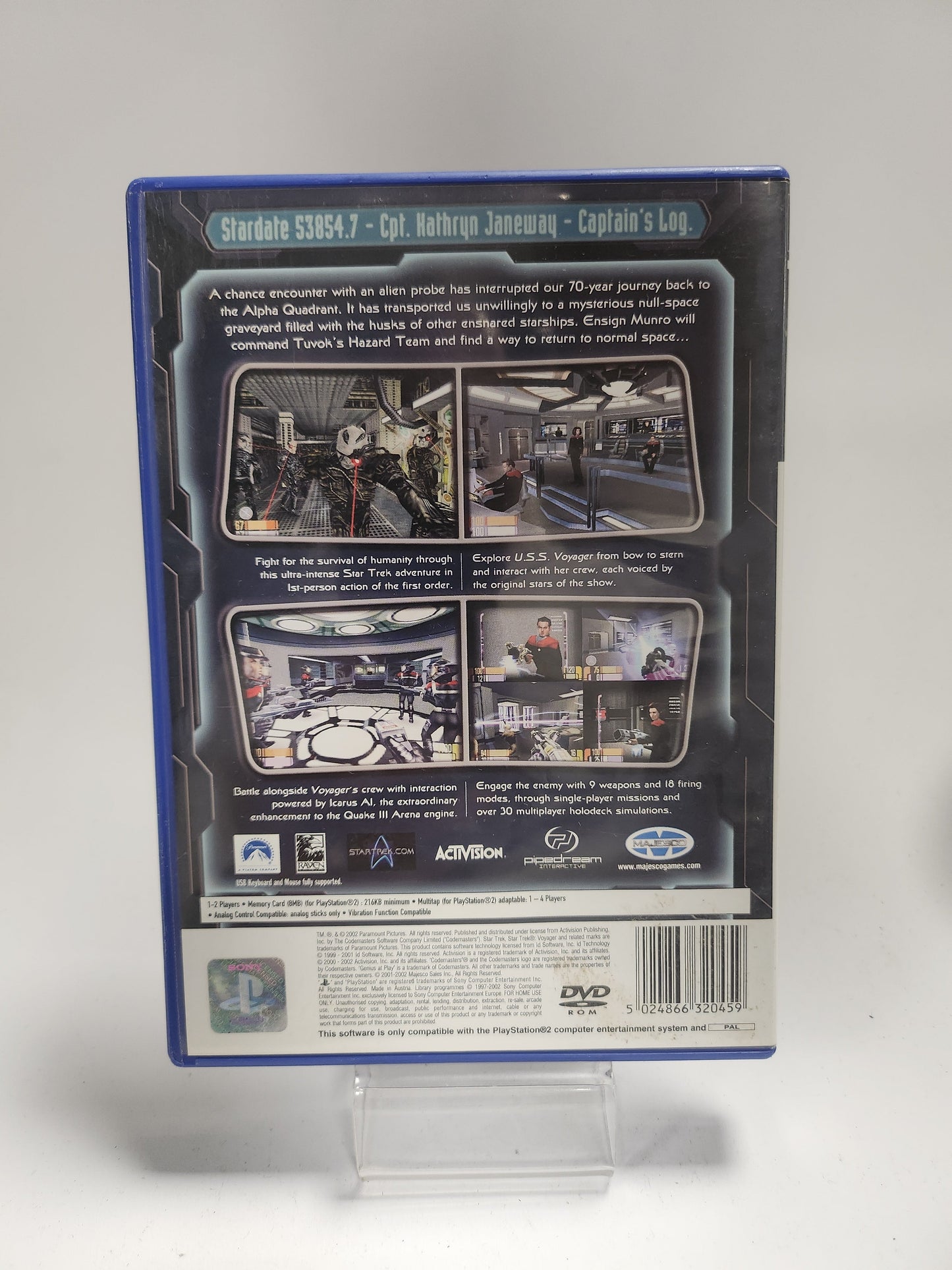 Star Trek Voyager Elite Force (No Book) PlayStation 2 - Playstation 2 Games
