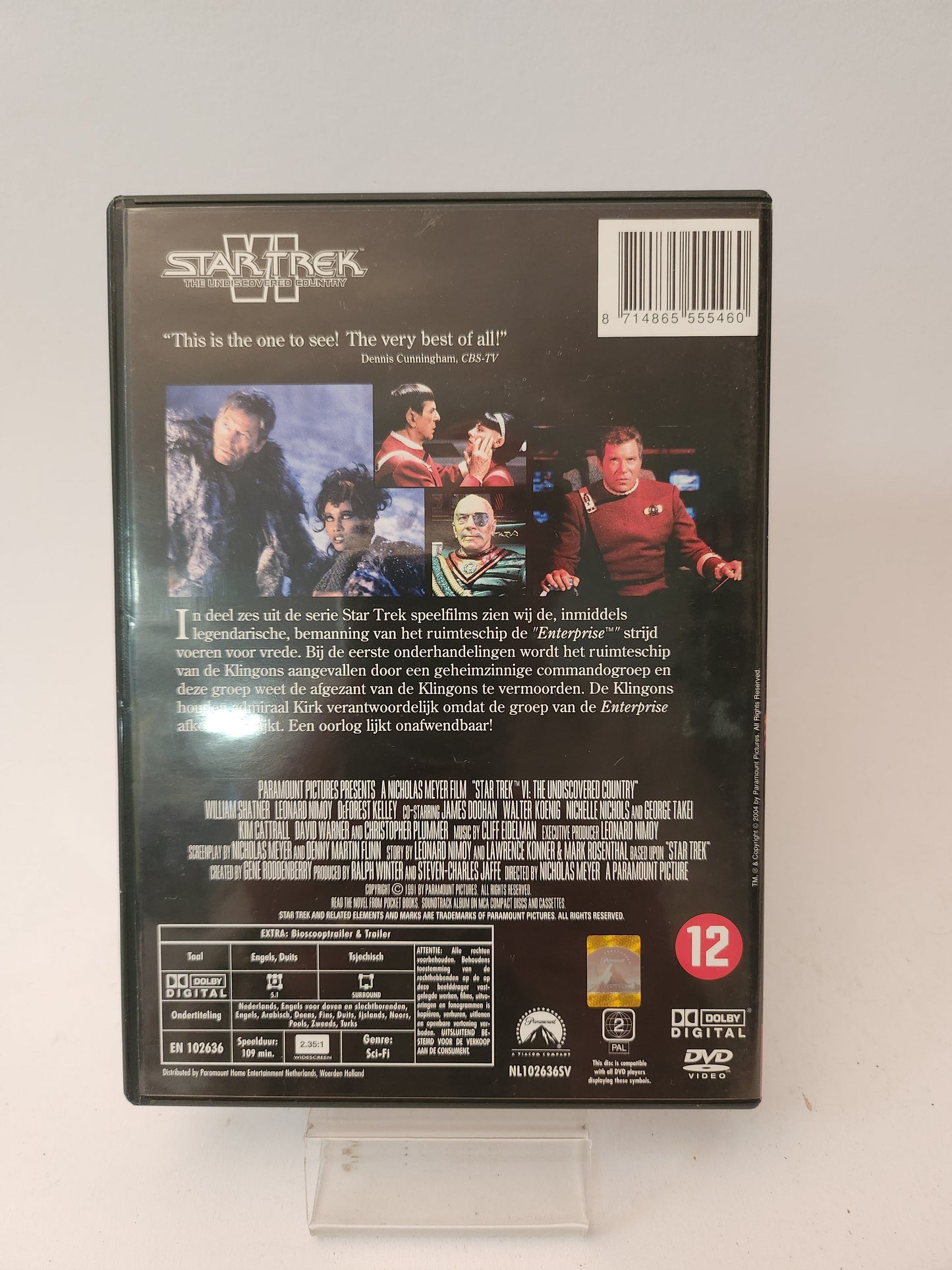 Star VI the Undiscovered Country Dvd - Dvd Volwassenen