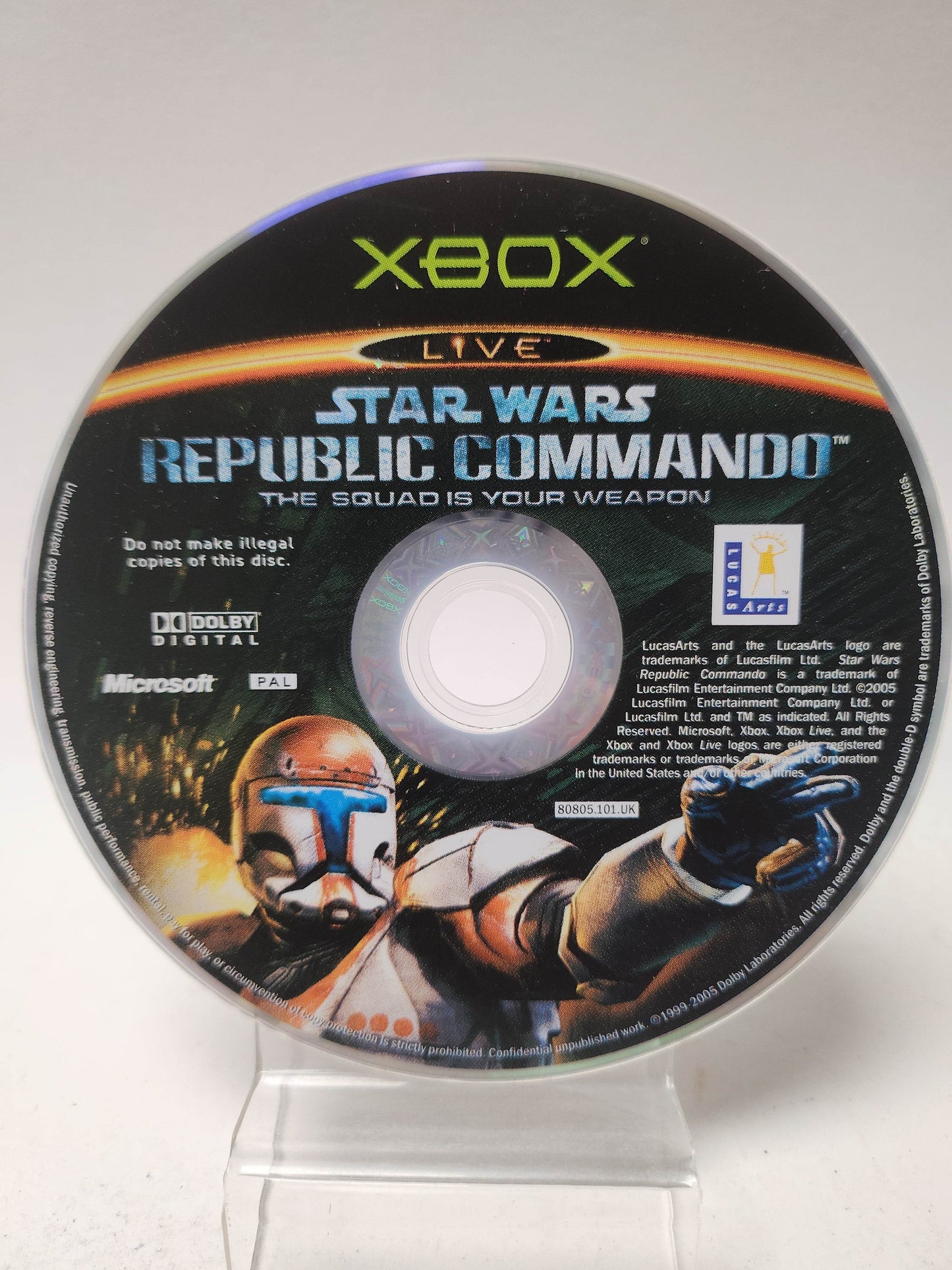 Star Wars Republic Commando (Disc Only) Xbox Original - Feniks Gameshop