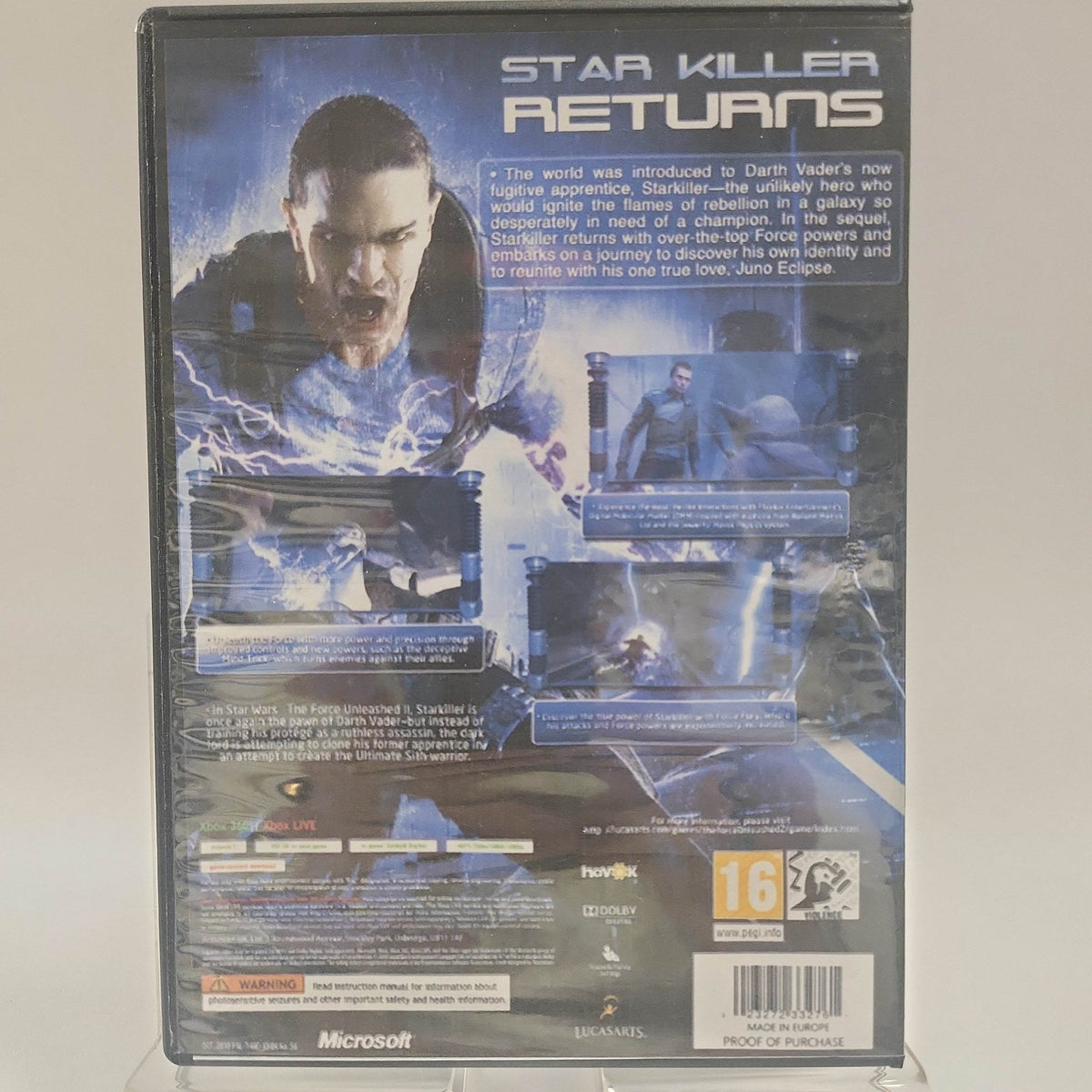 Star Wars the Force Unleashed II (Copy Cover) Xbox 360 - Feniks Gameshop