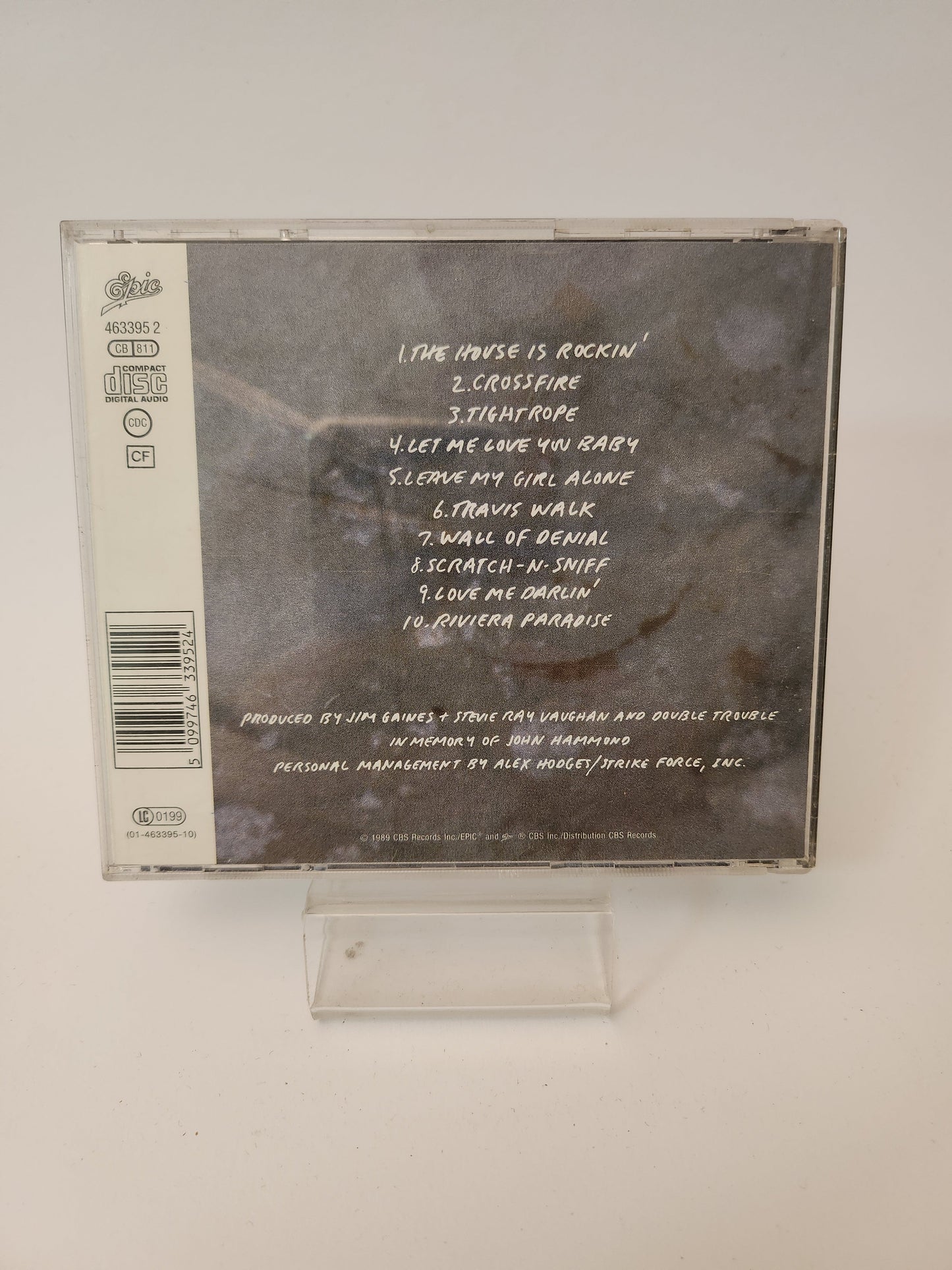 Stevie Ray Vaughan and Double Trouble in Step CD - Cd