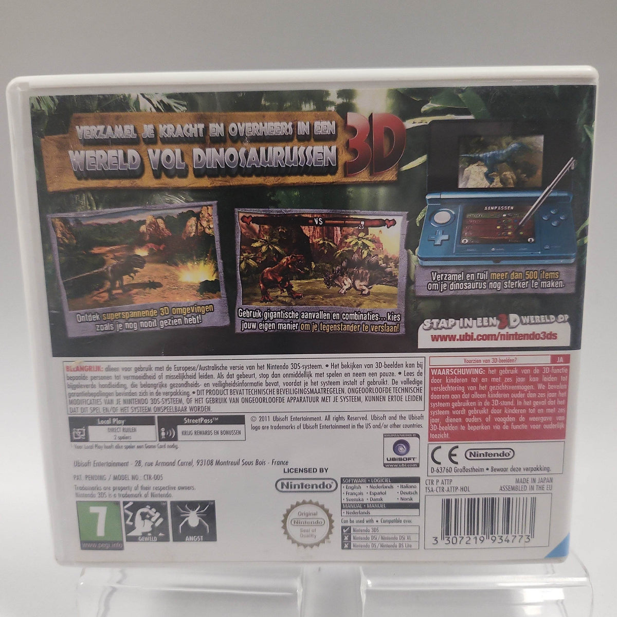 Strijd der Giganten Dinosaurs Nintendo 3DS - Feniks Gameshop
