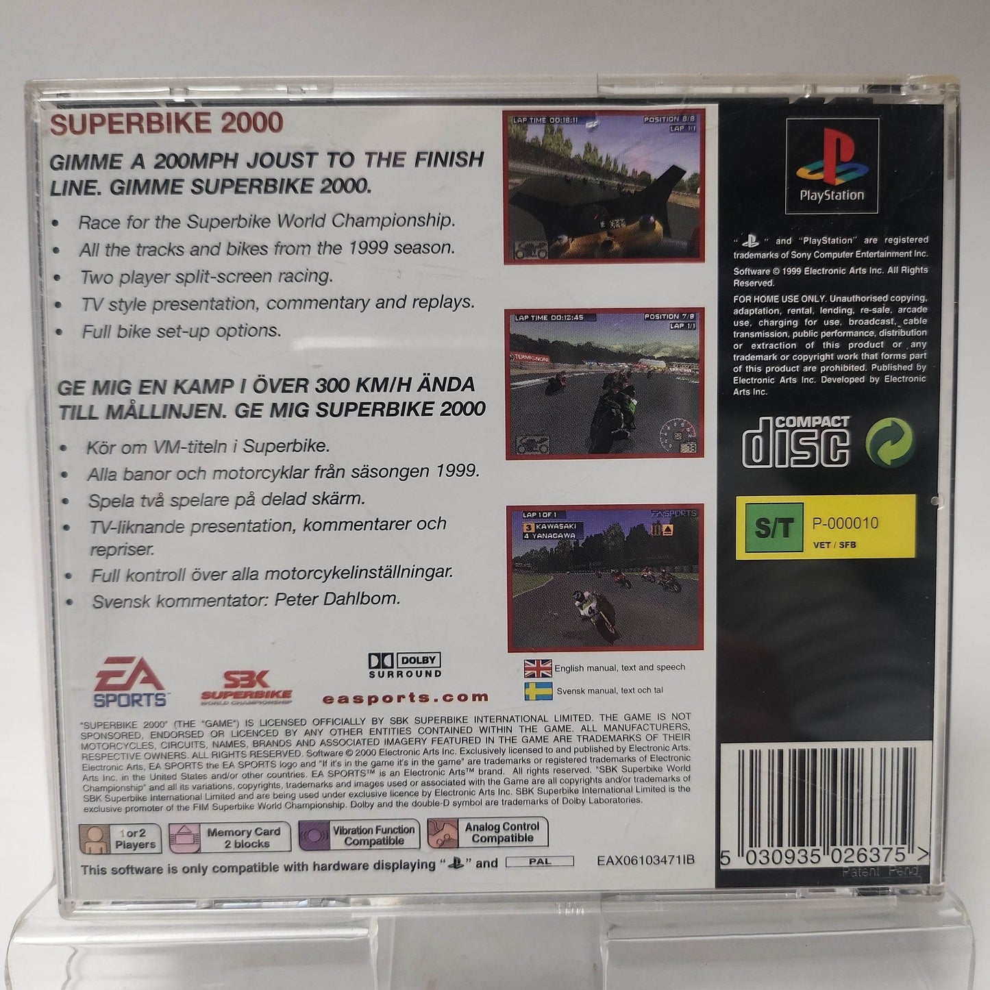 Superbike 2000 Playstation 1 - Feniks Gameshop