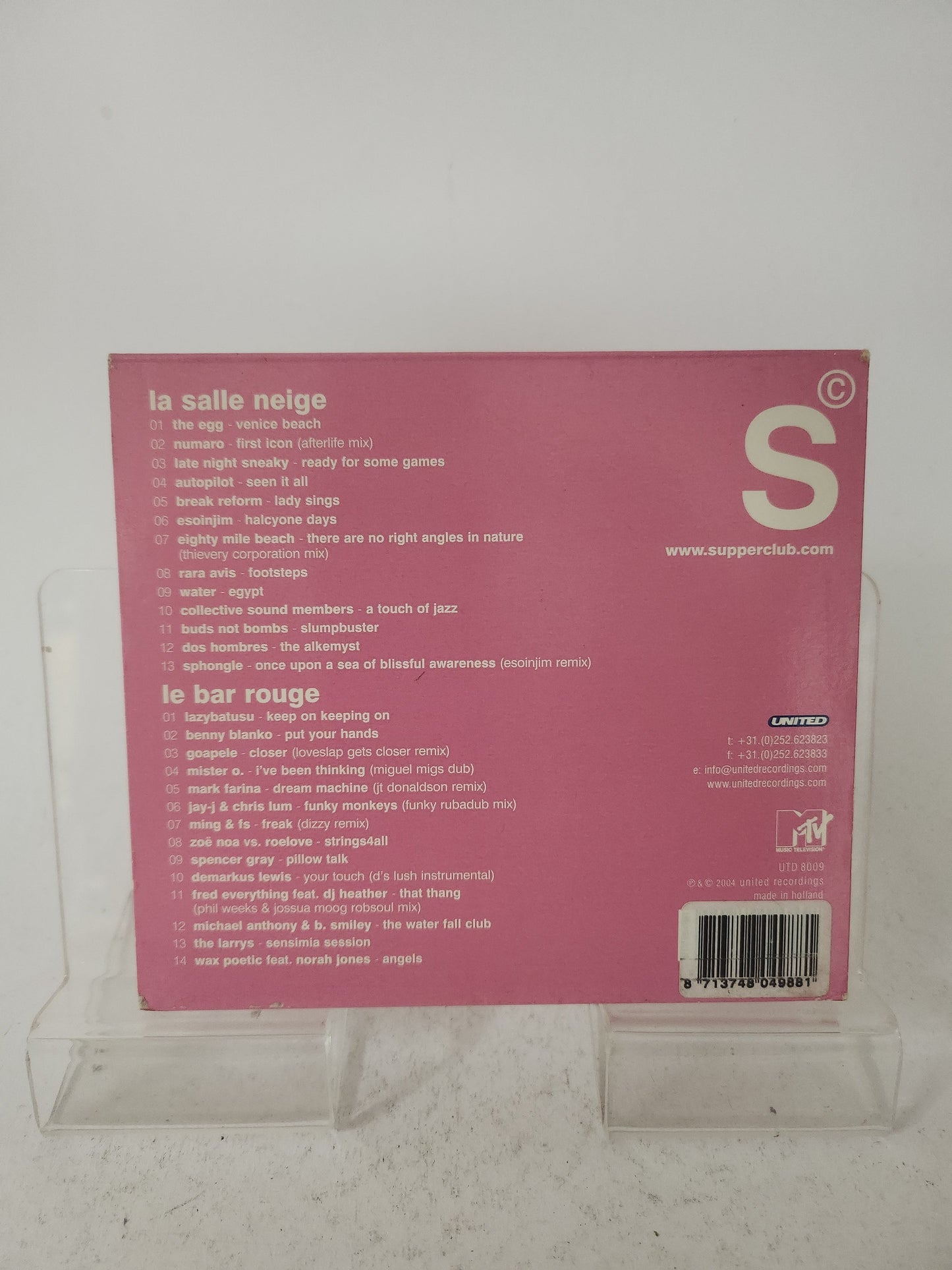 Supperclub Presents San Francisco CD - Cd