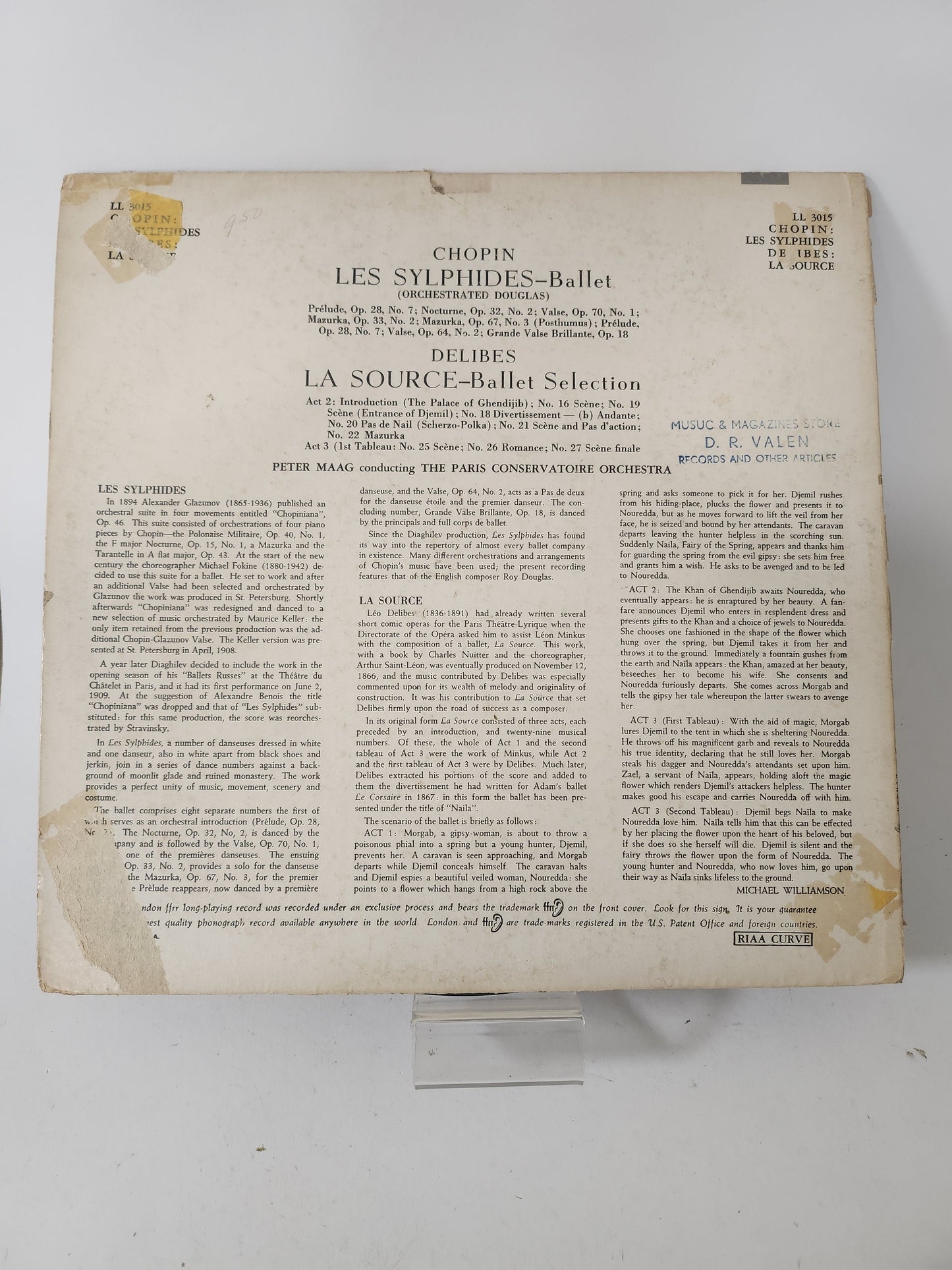Sylphides/ Source LP Vinyl - Lp Vinyl