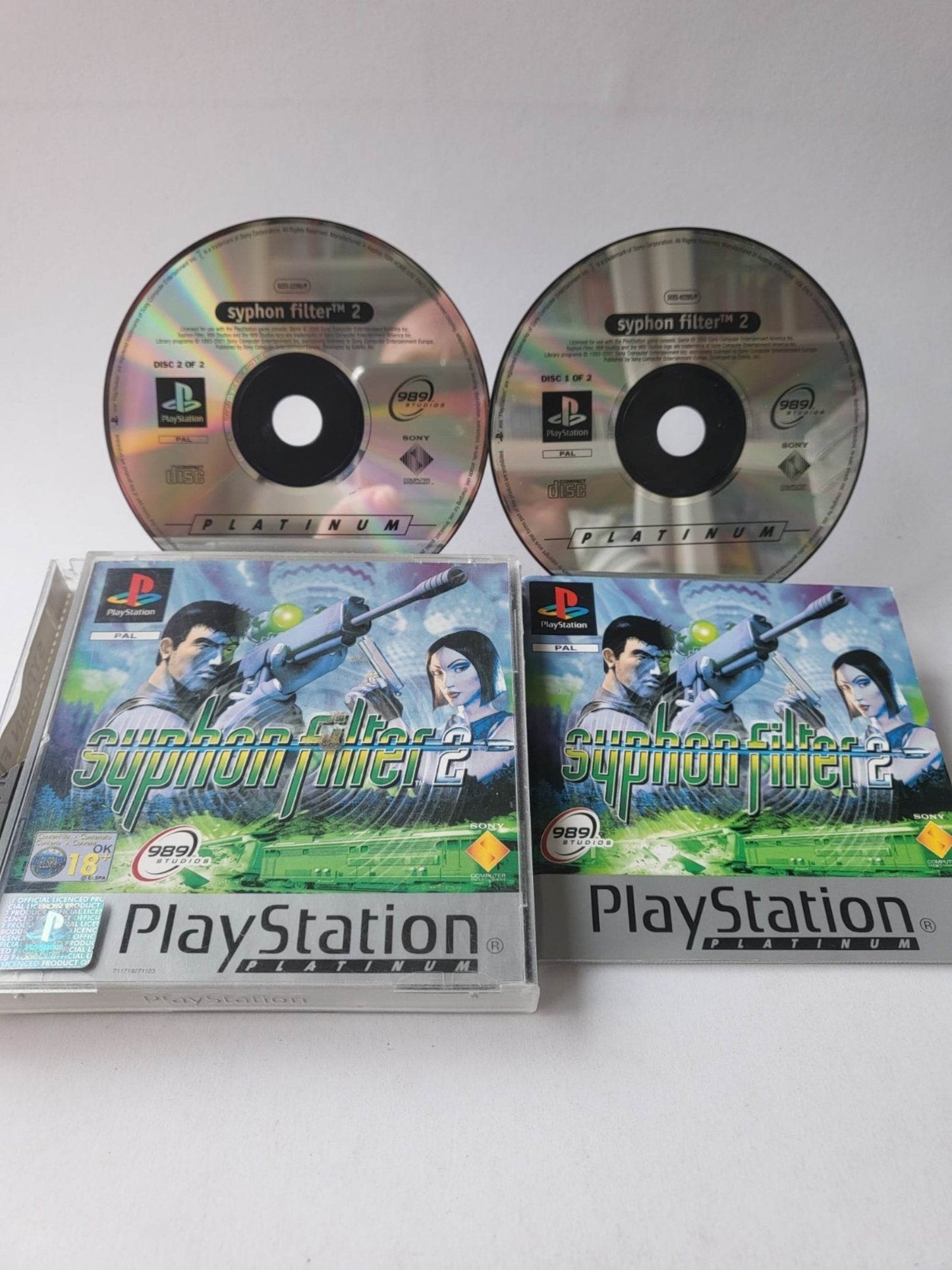 Syphon Filter 2 Platinum Edition Playstation 1 - Feniks Gameshop