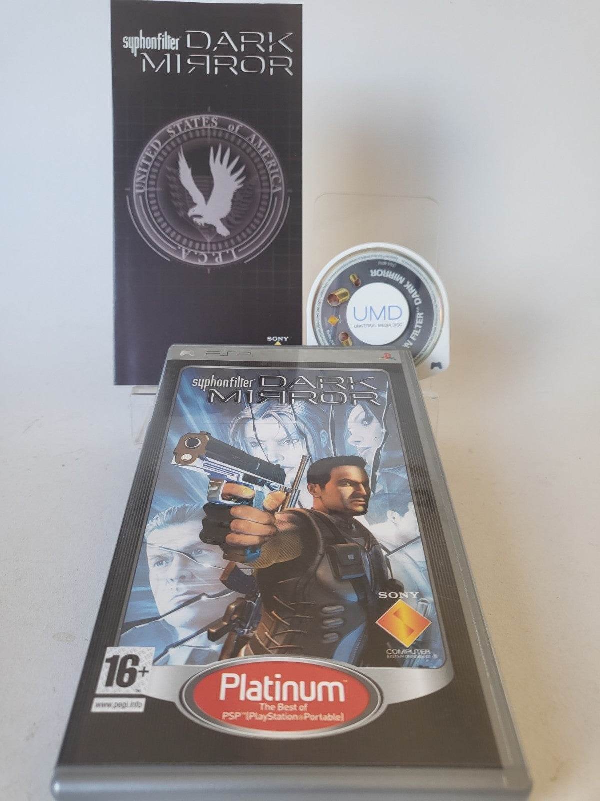 Syphon Filter Dark Mirror Platinum PSP - Feniks Gameshop