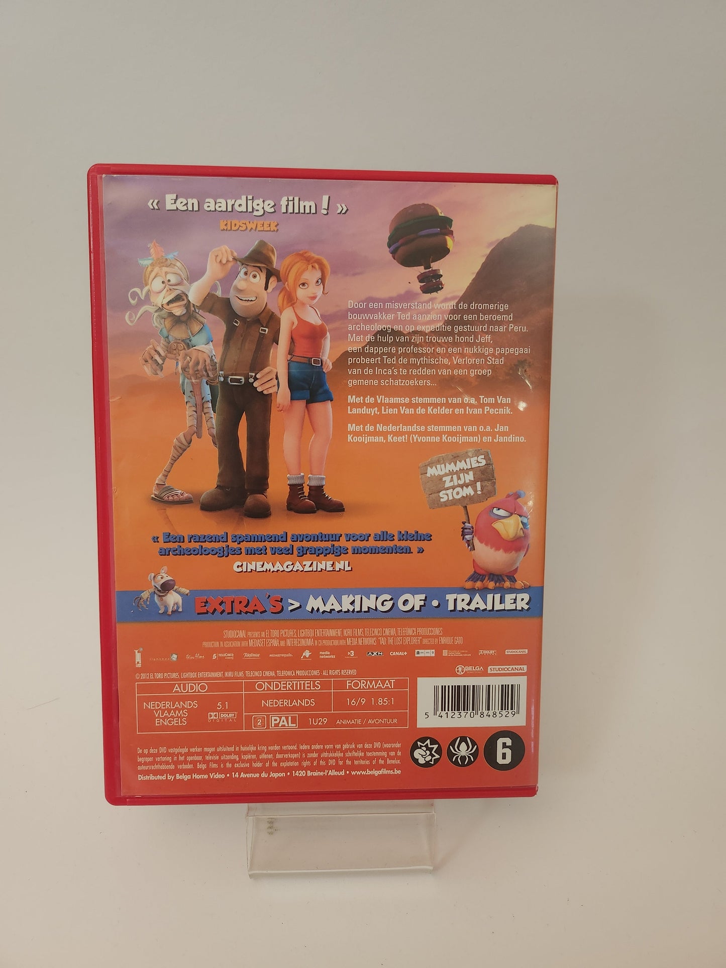 Ted & de Schat van de Mummie DVD Kids - Dvd kids