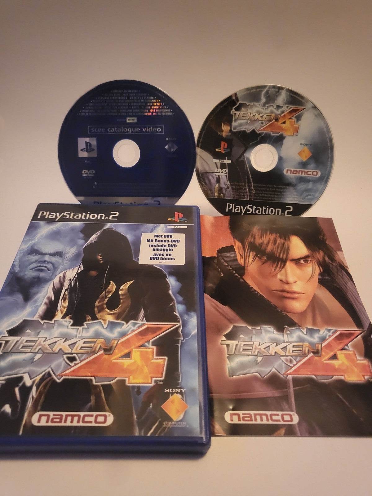 Tekken 4 inclusief bonus Dvd Playstation 2 - Feniks Gameshop