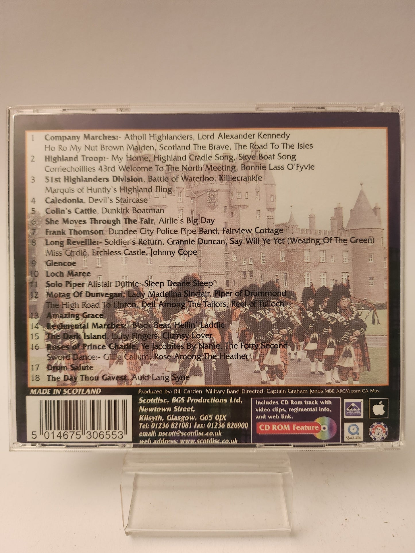The Black Watch: Majestic Scotland CD - Cd