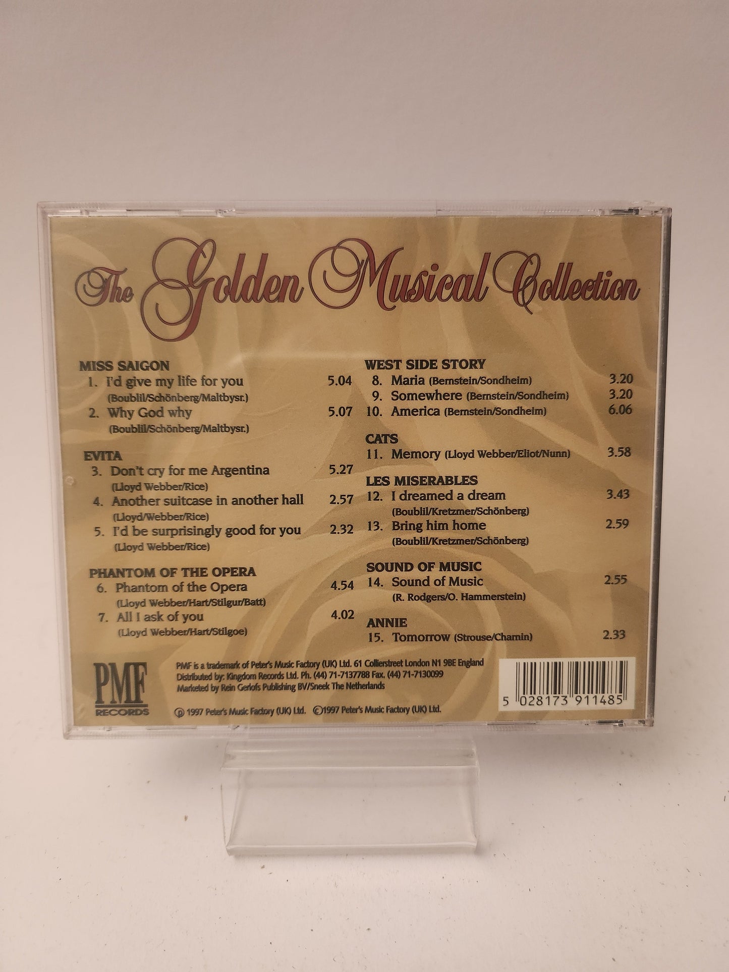 The Golden Musical Collection CD - Cd