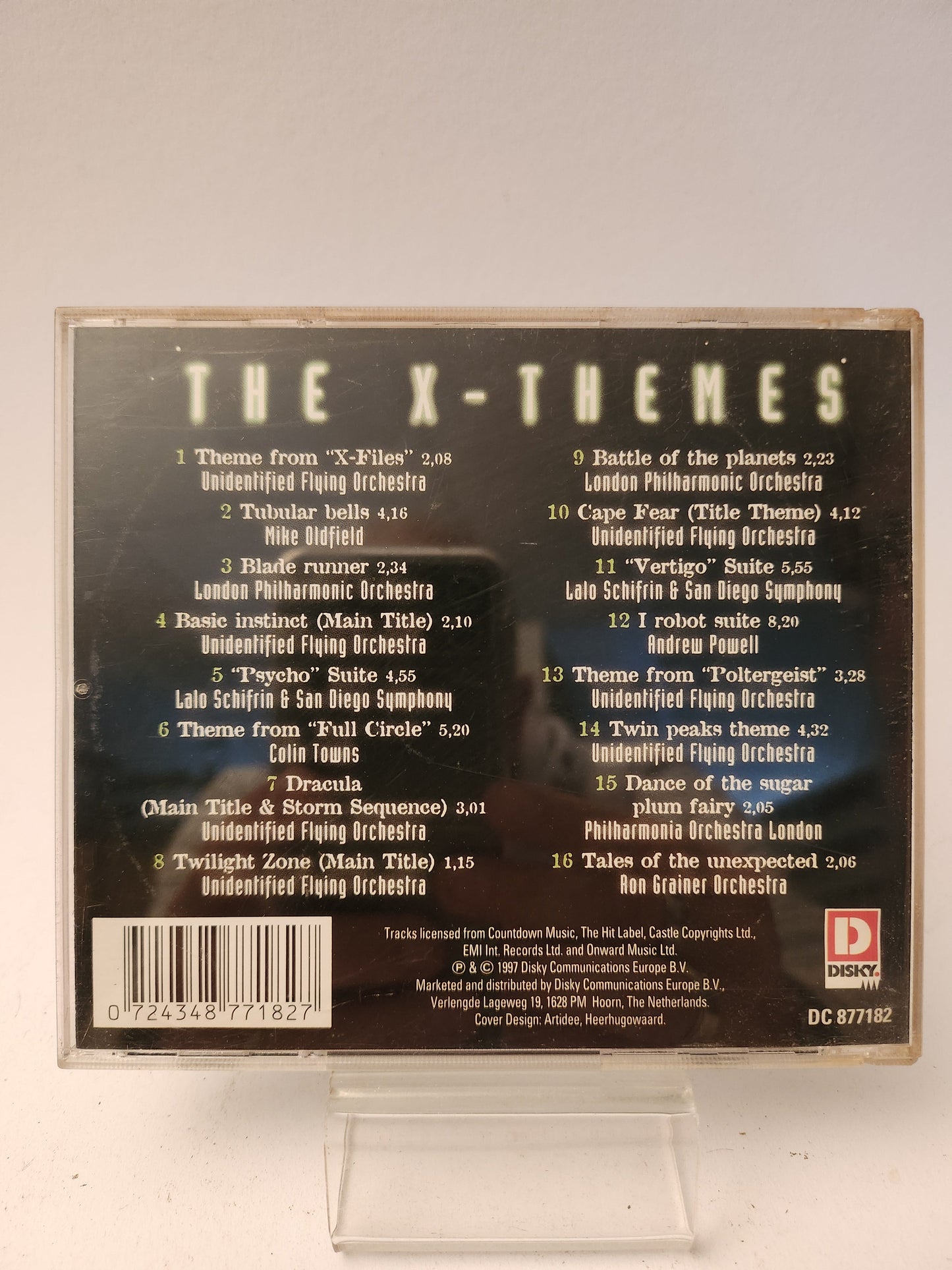 The X-Themes: Songs from the Unknown CD - Cd