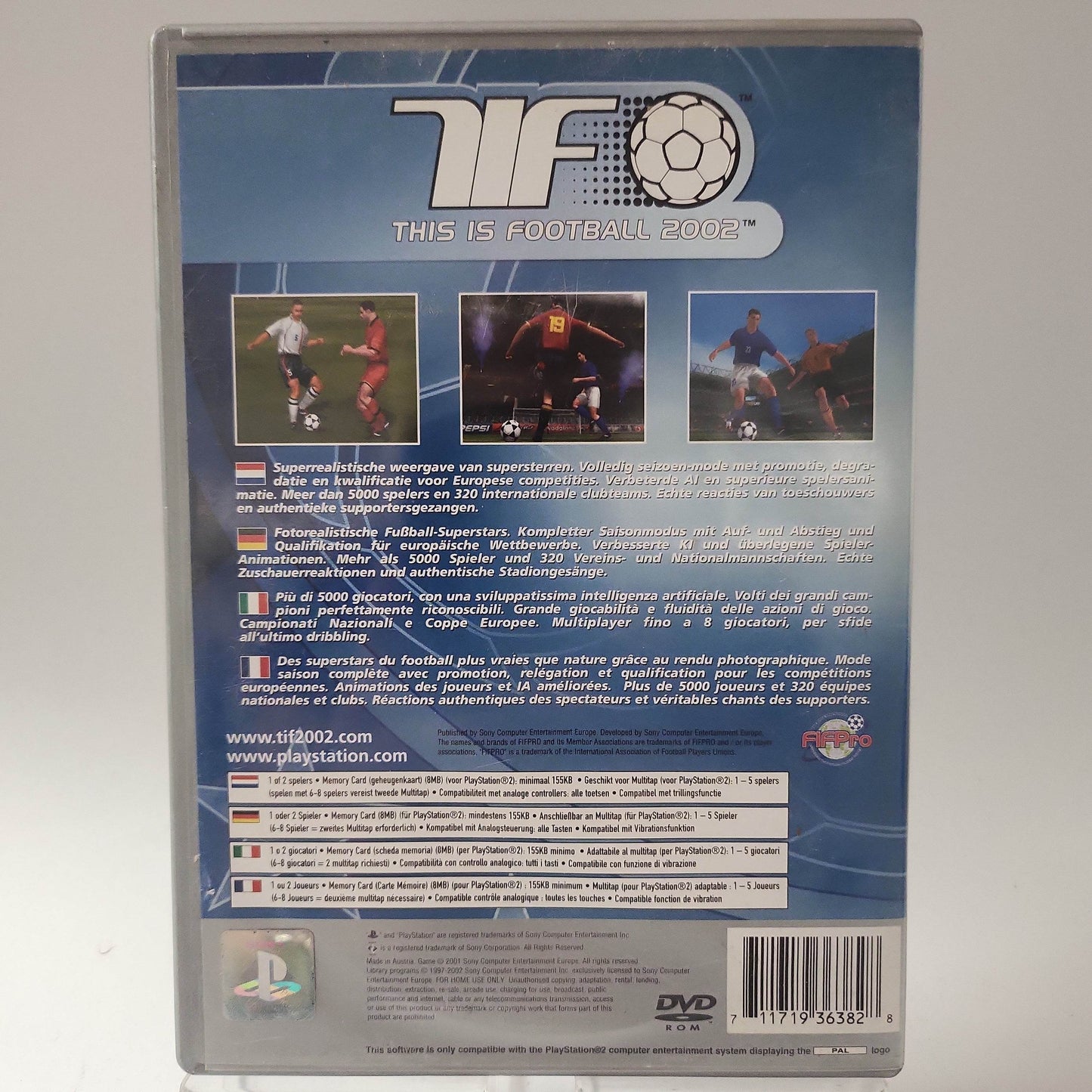 This is Football 2002 Platinum Edition Playstation 2 - Feniks Gameshop