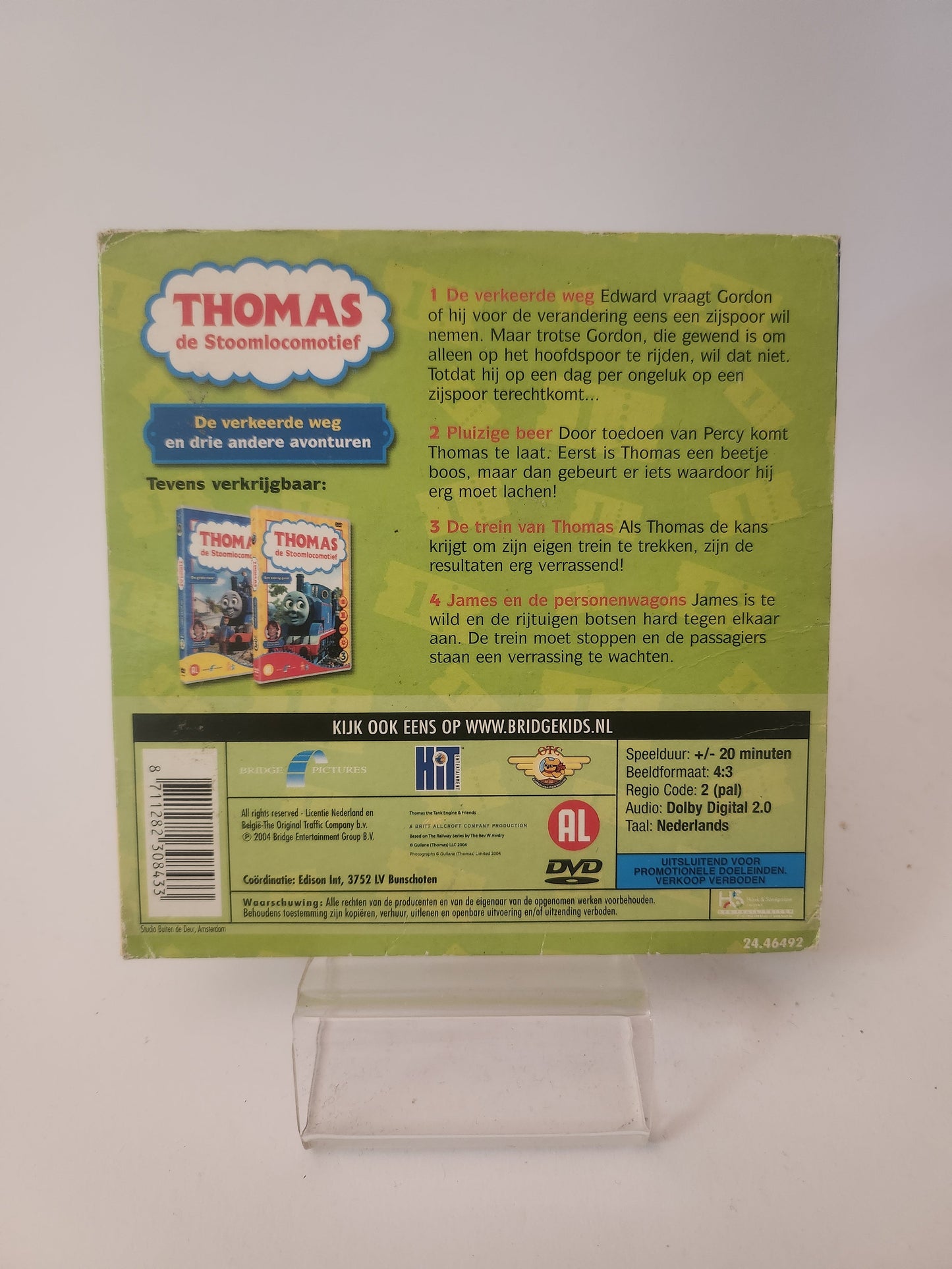 Thomas de Stoomlocomotief DVD Kids - Dvd kids