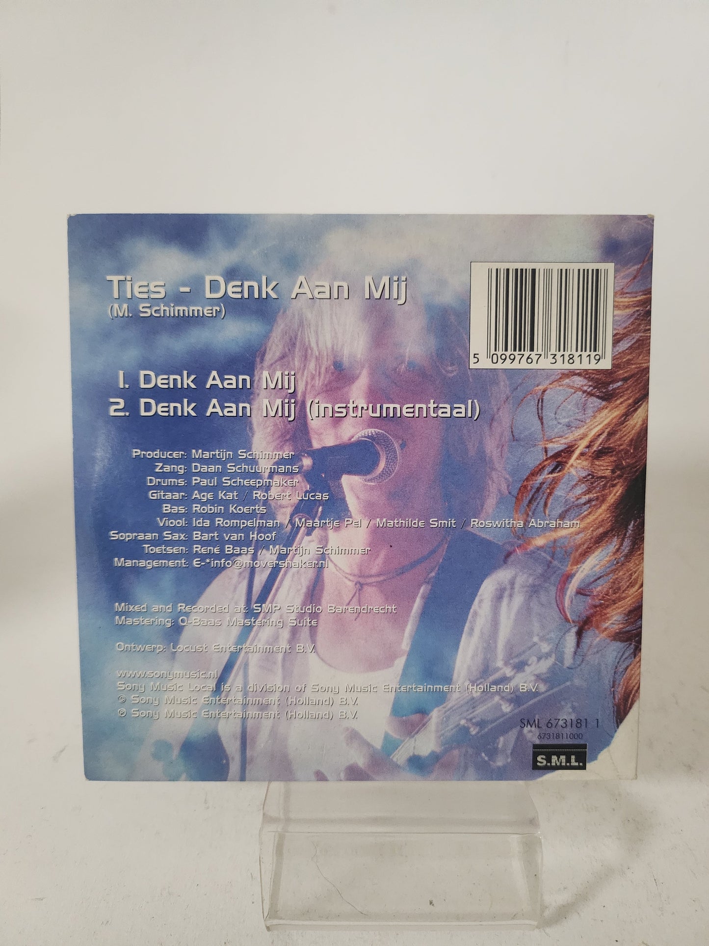 Ties: Denk aan Mij CD Single - CD Single