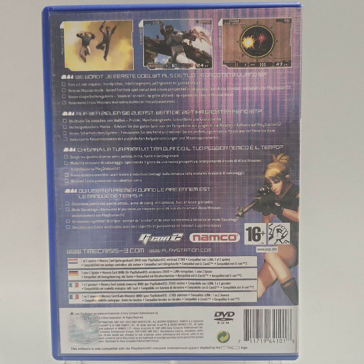 Time Crisis 3 (Copy Cover) Playstation 2 - Feniks Gameshop