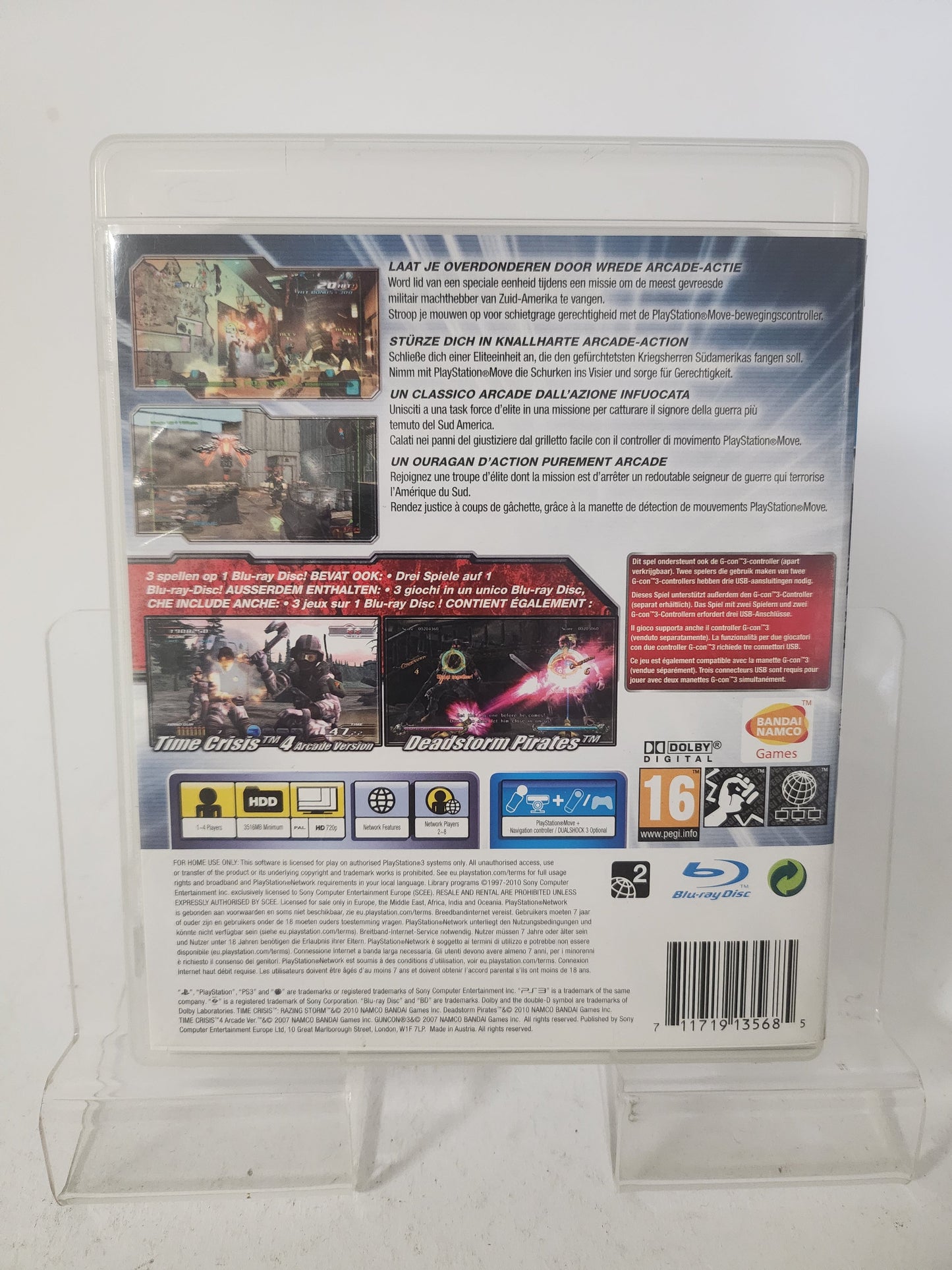 Time Crisis Razing Storm Playstation 3 - playstation 3 Games