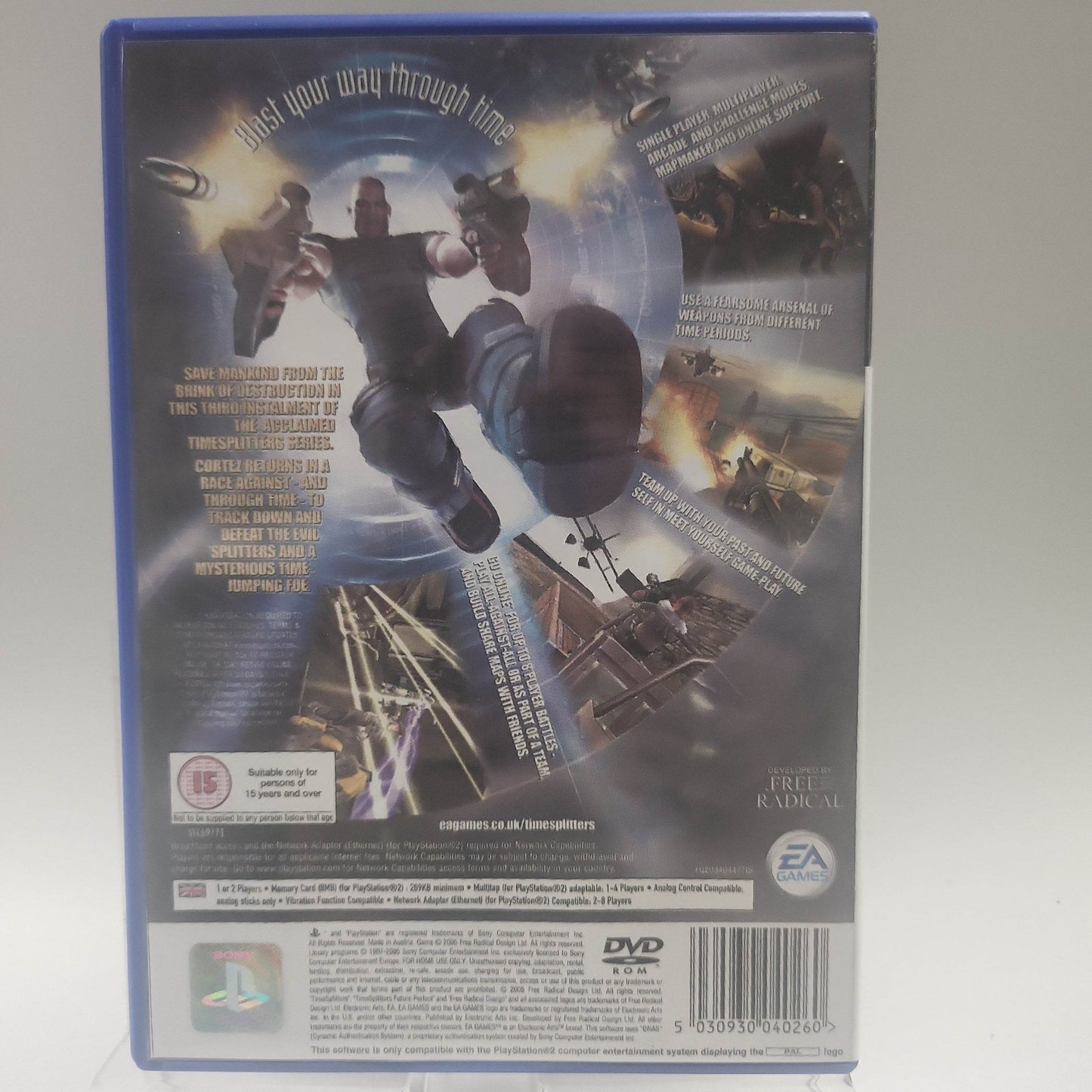 Timesplitters Future Perfect (Copy Cover) Playstation 2 - Feniks Gameshop