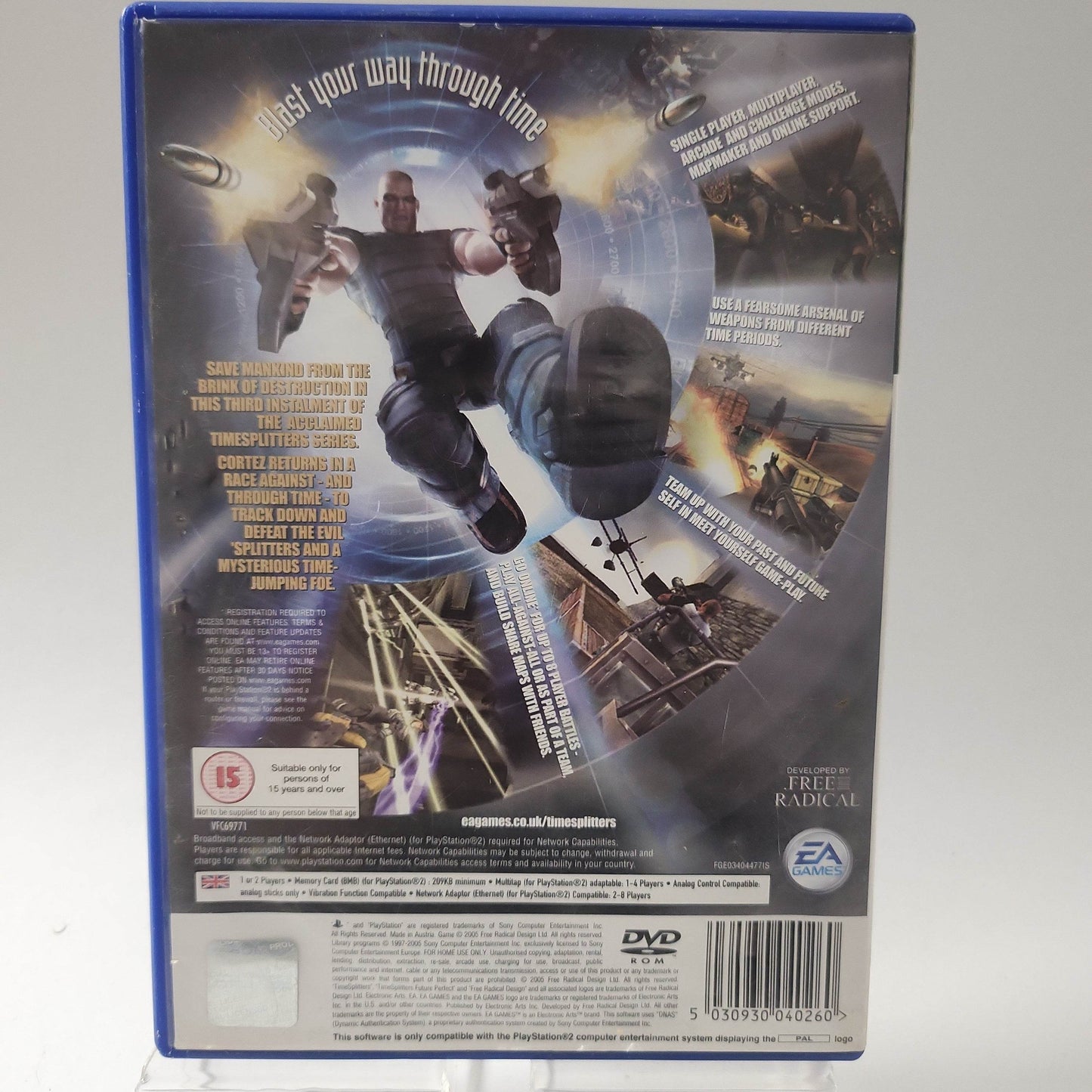 Timesplitters Future Perfect Playstation 2 - Feniks Gameshop