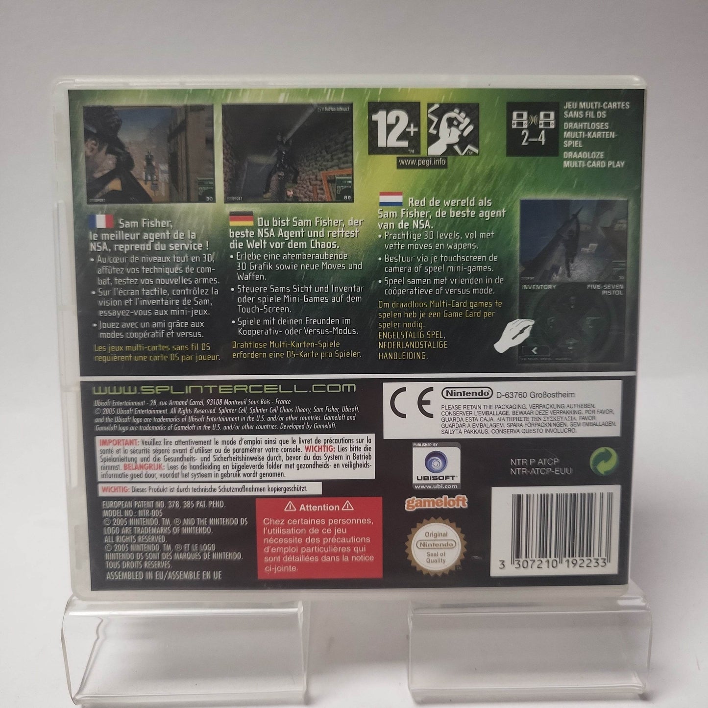 Tom Clancy's Splinter Cell Chaos Theory Nintendo DS - Feniks Gameshop