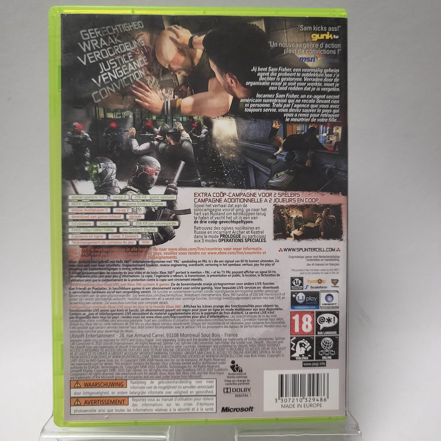 Tom Clancy's Splinter Cell Conviction Xbox 360 - Feniks Gameshop