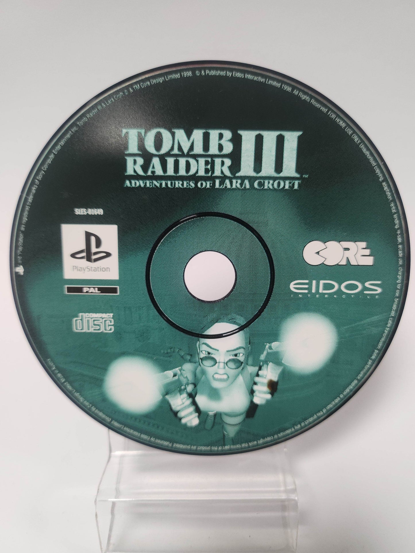 Tomb Raider III Adventures of Lara Croft (disc only) PlayStation 1 - Feniks Gameshop