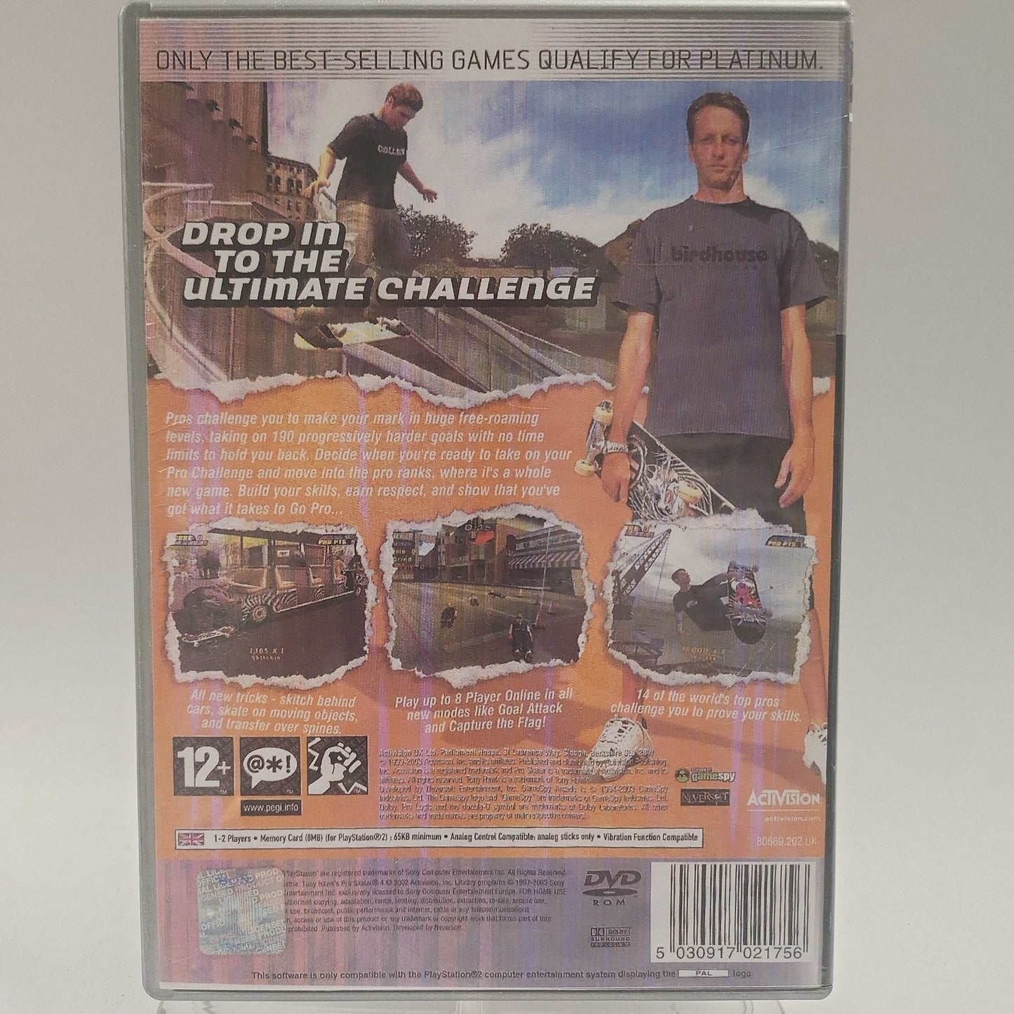 Tony Hawk's Pro Skater 4 Platinum (Copy Cover) PS2 - Feniks Gameshop