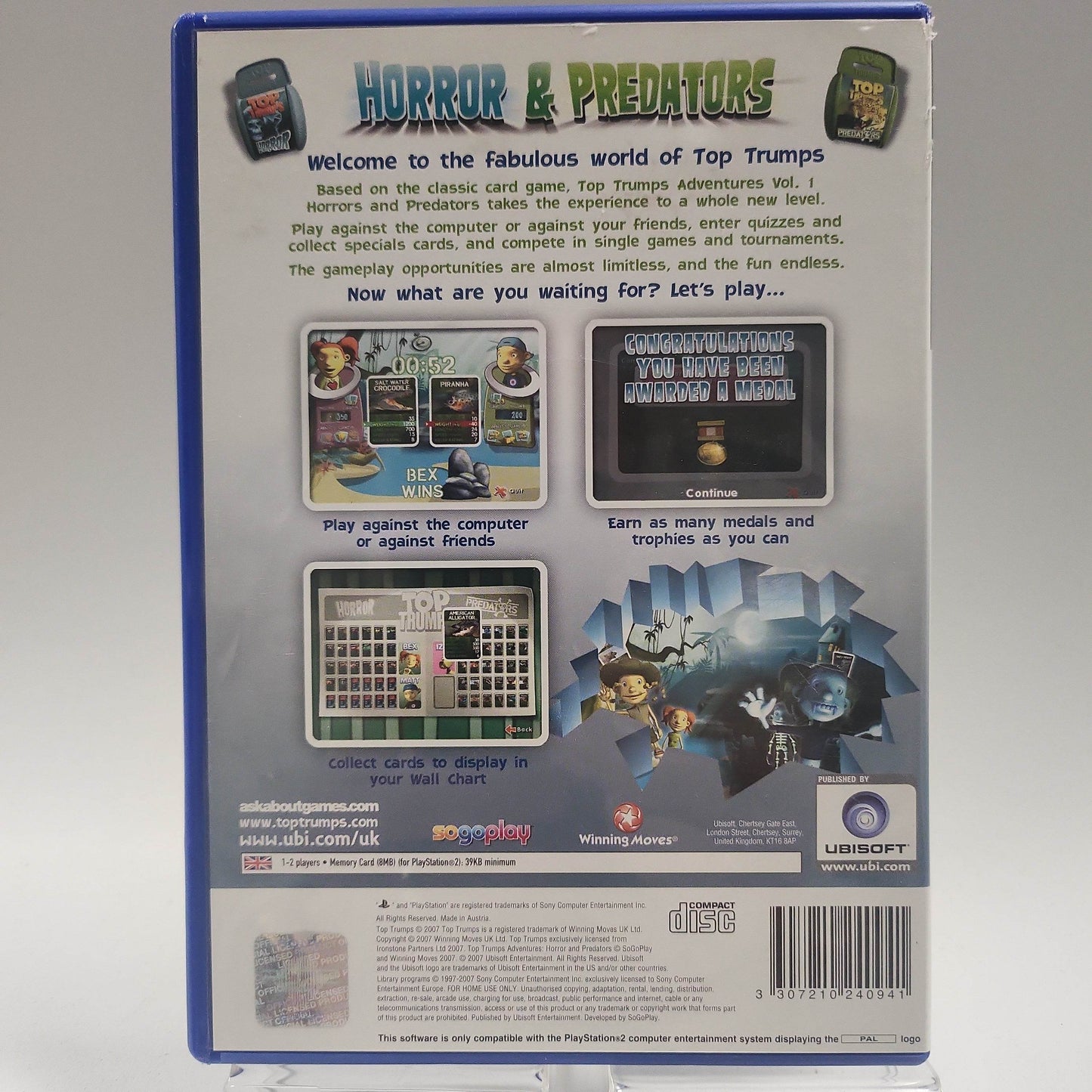 Top Trumps Horror & Predators Playstation 2 - Feniks Gameshop