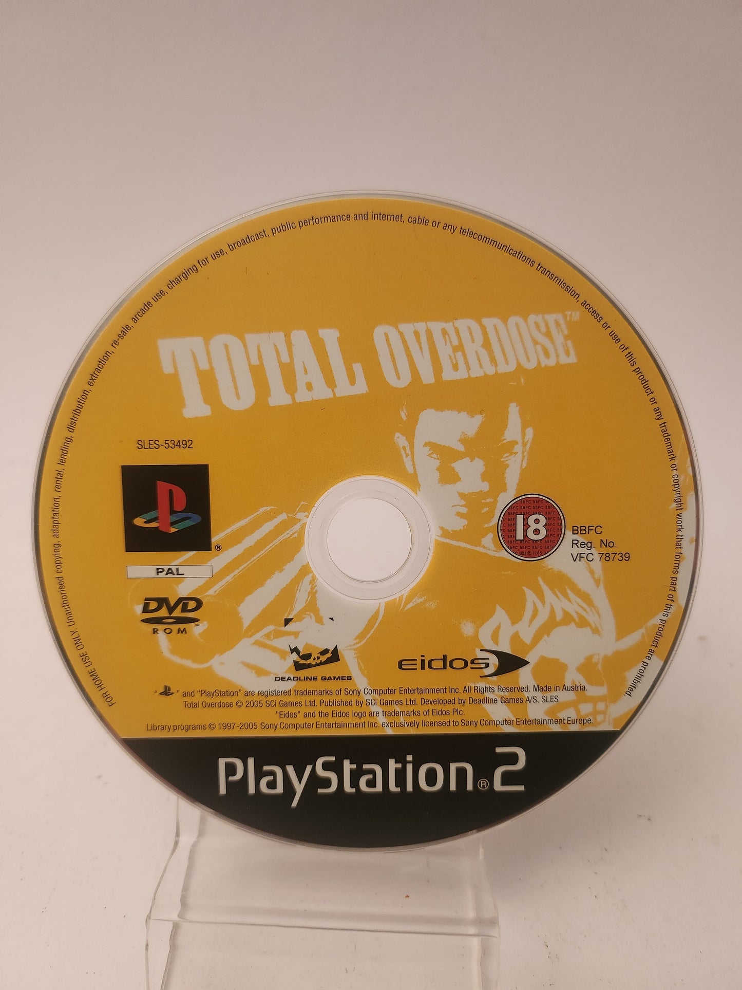 Total Overdose (Disc Only) PlayStation 2 - Playstation 2 Games