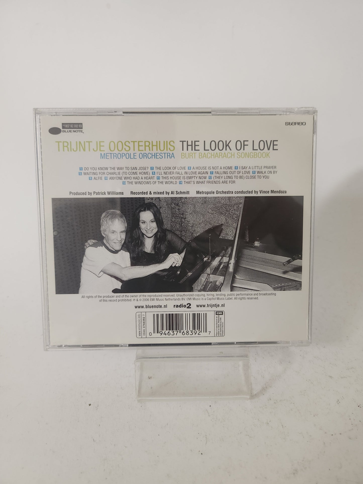 Trijntje Oosterhuis: the Look of Love CD - Cd