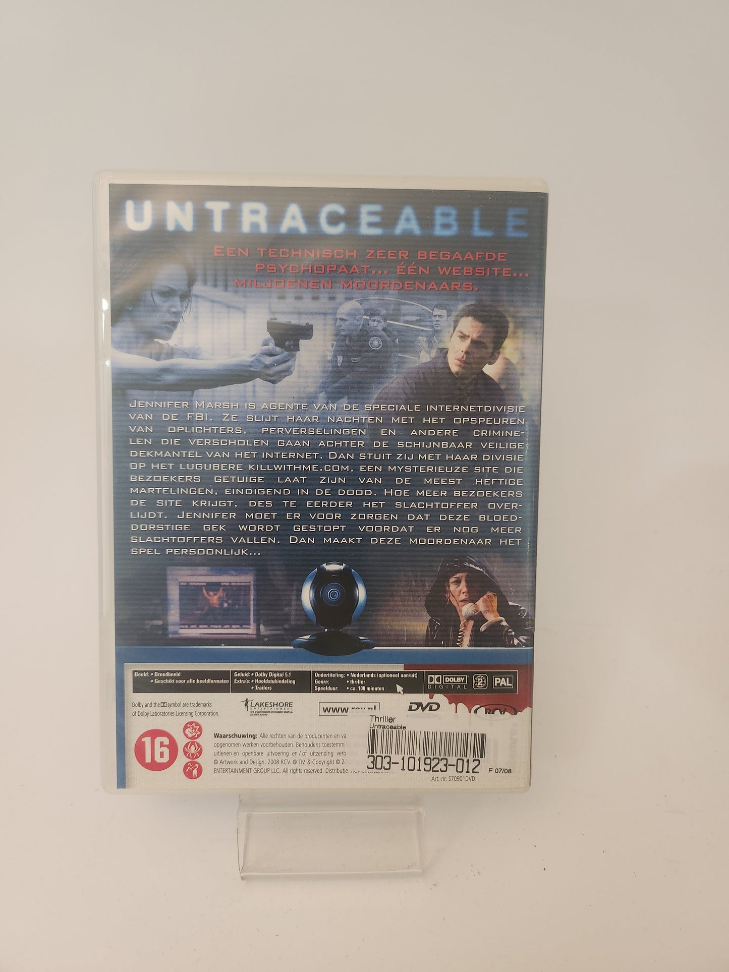 Untraceable Dvd - Dvd Volwassenen
