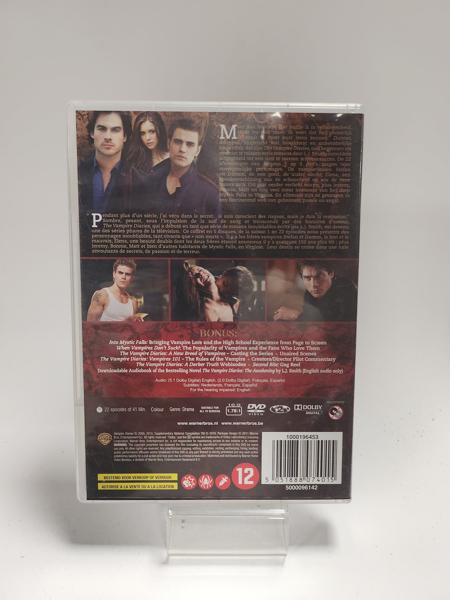 Vampire Diaries Seizoen 1 Dvd Box - Dvd Volwassenen