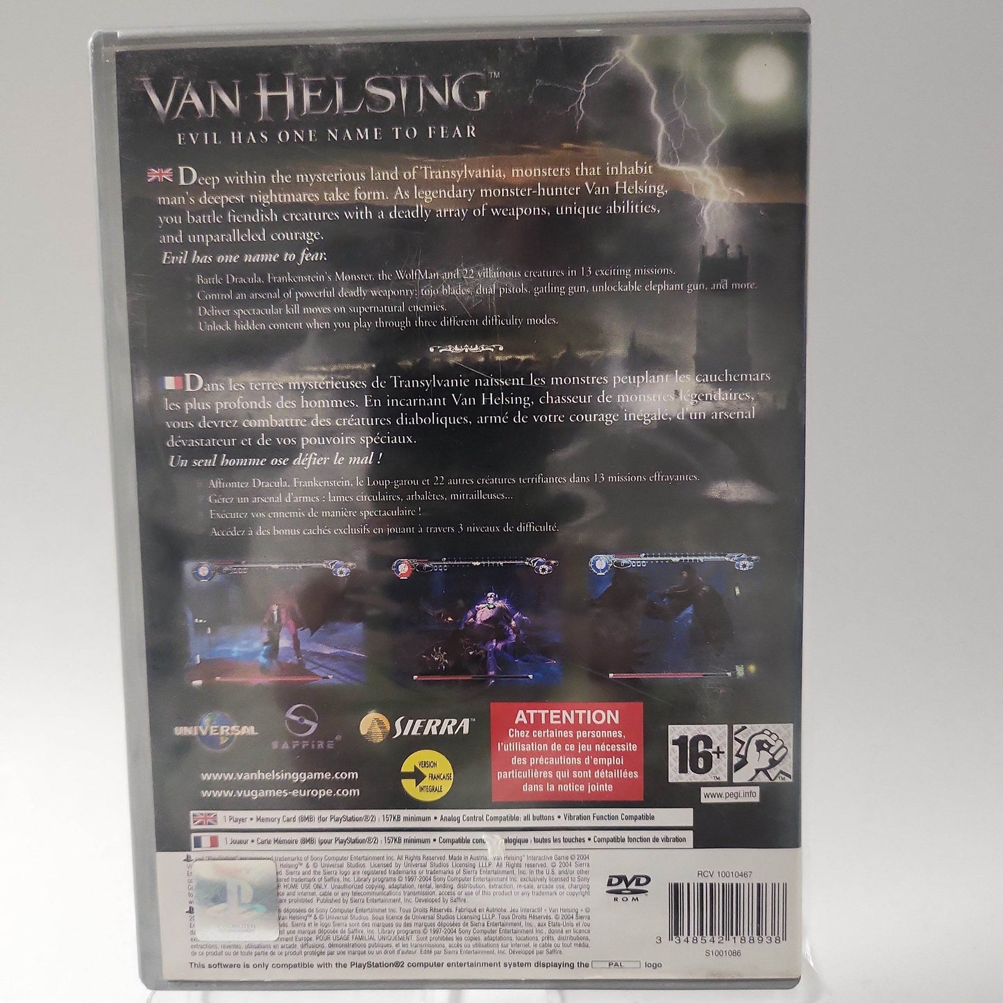 Van Helsing Playstation 2 - Feniks Gameshop