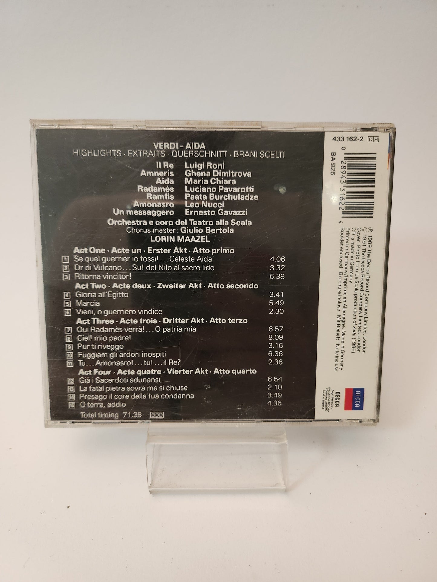 Verdi: Aida CD - Cd